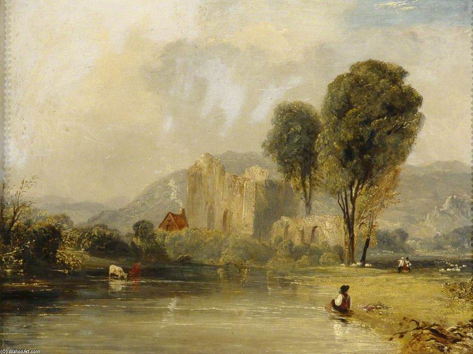 James Baker Pyne - Valle Crucis Abbey