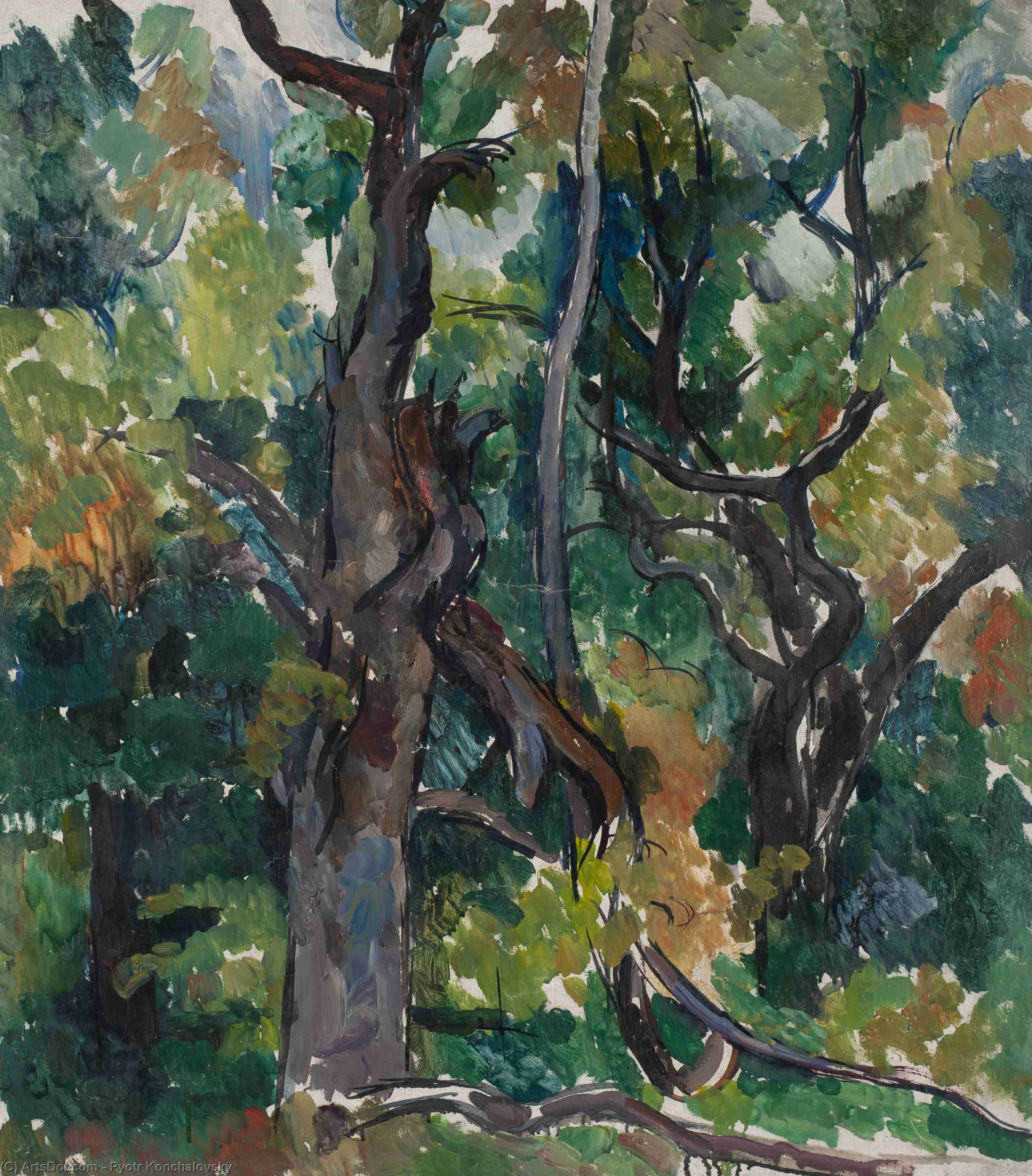 Oak Tree — Pyotr Konchalovský