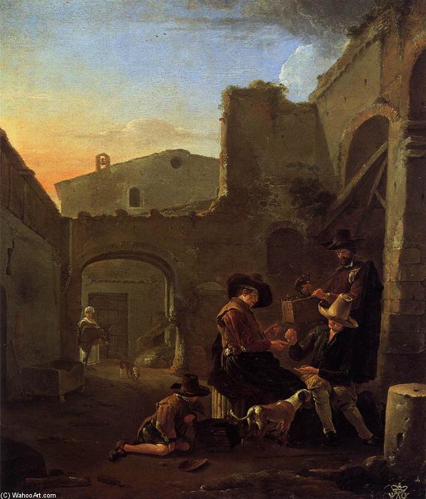 Morra-players — Thomas Wyck