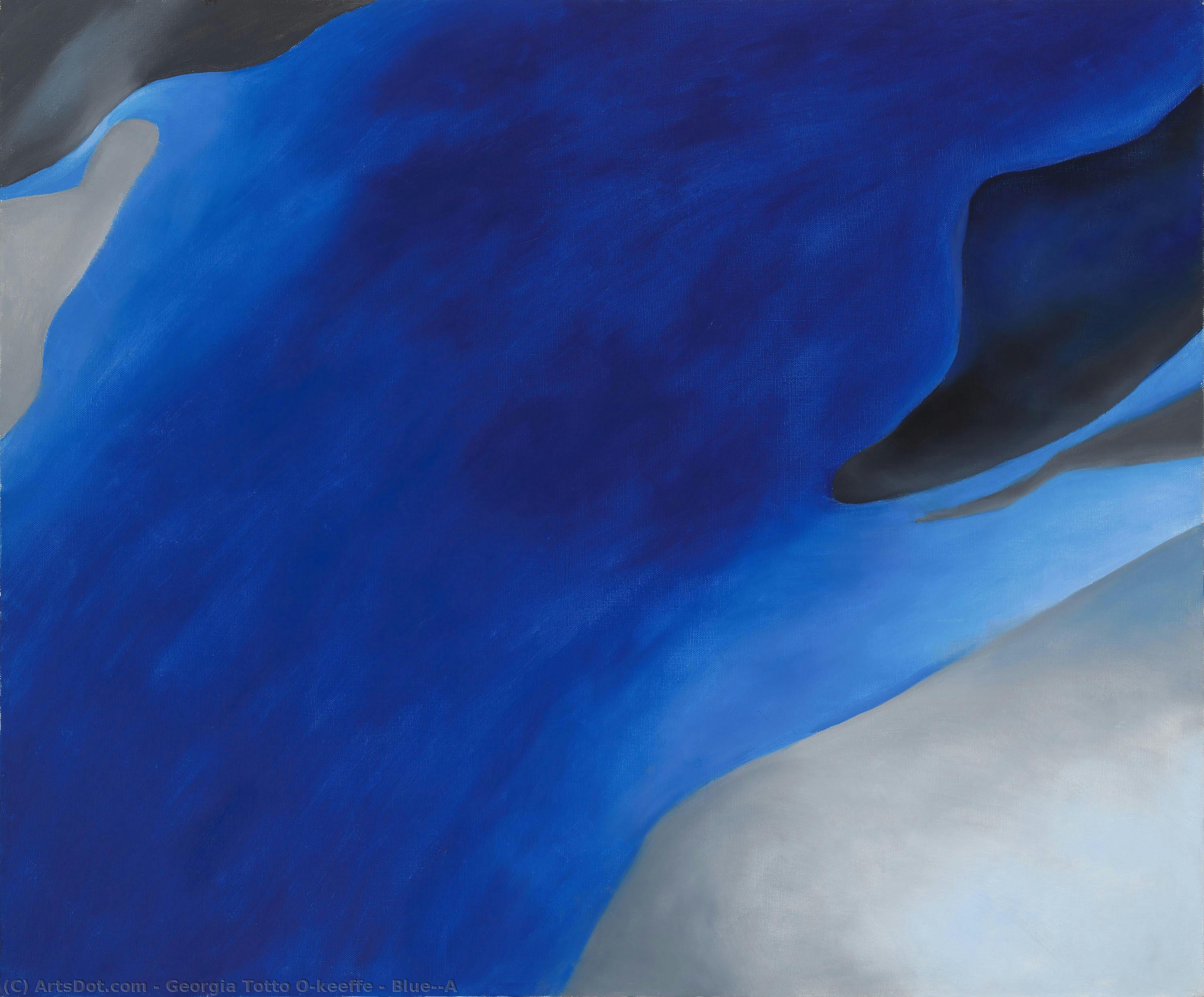 Georgia O'Keeffe - Blu--A