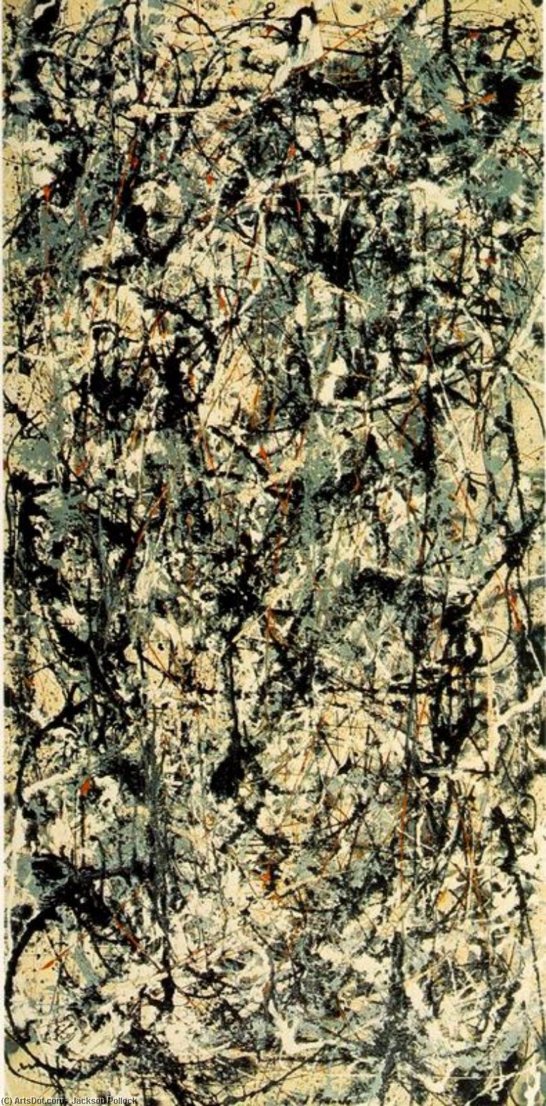 Jackson Pollock - Cathedral