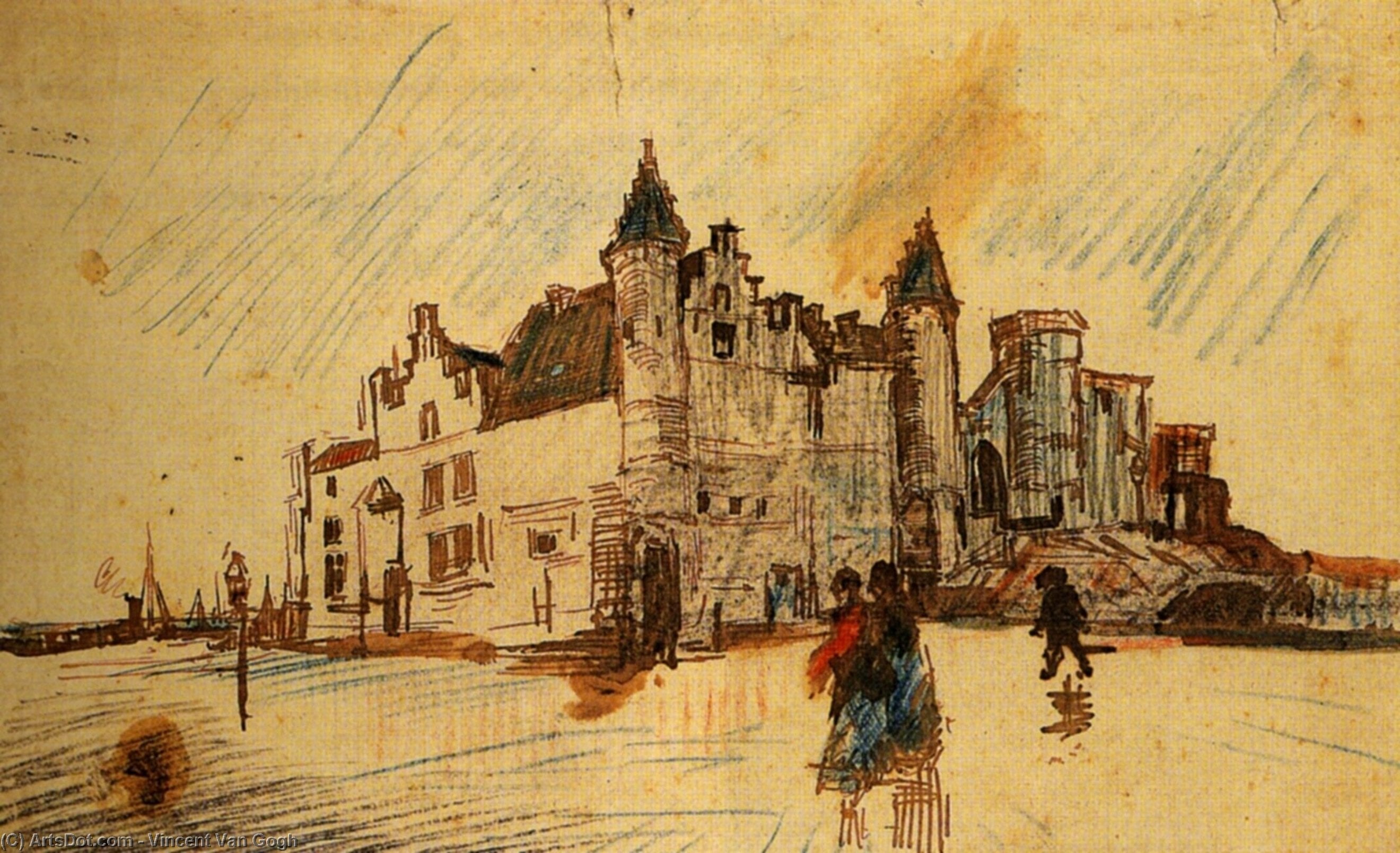 Pogled Na Het Steen — Vincent Van Gogh