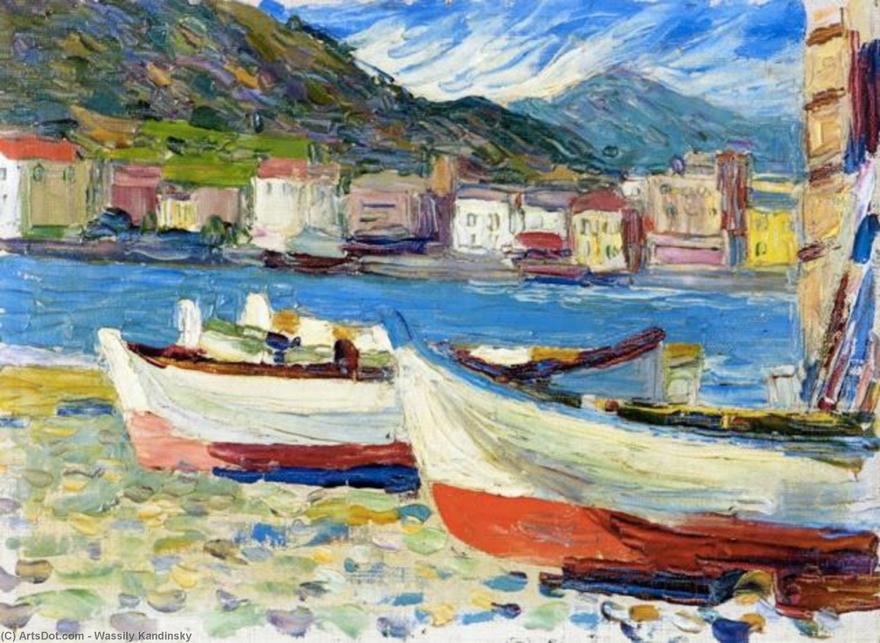 Rapallo Boote — Wassily Wassilyevich Kandinsky