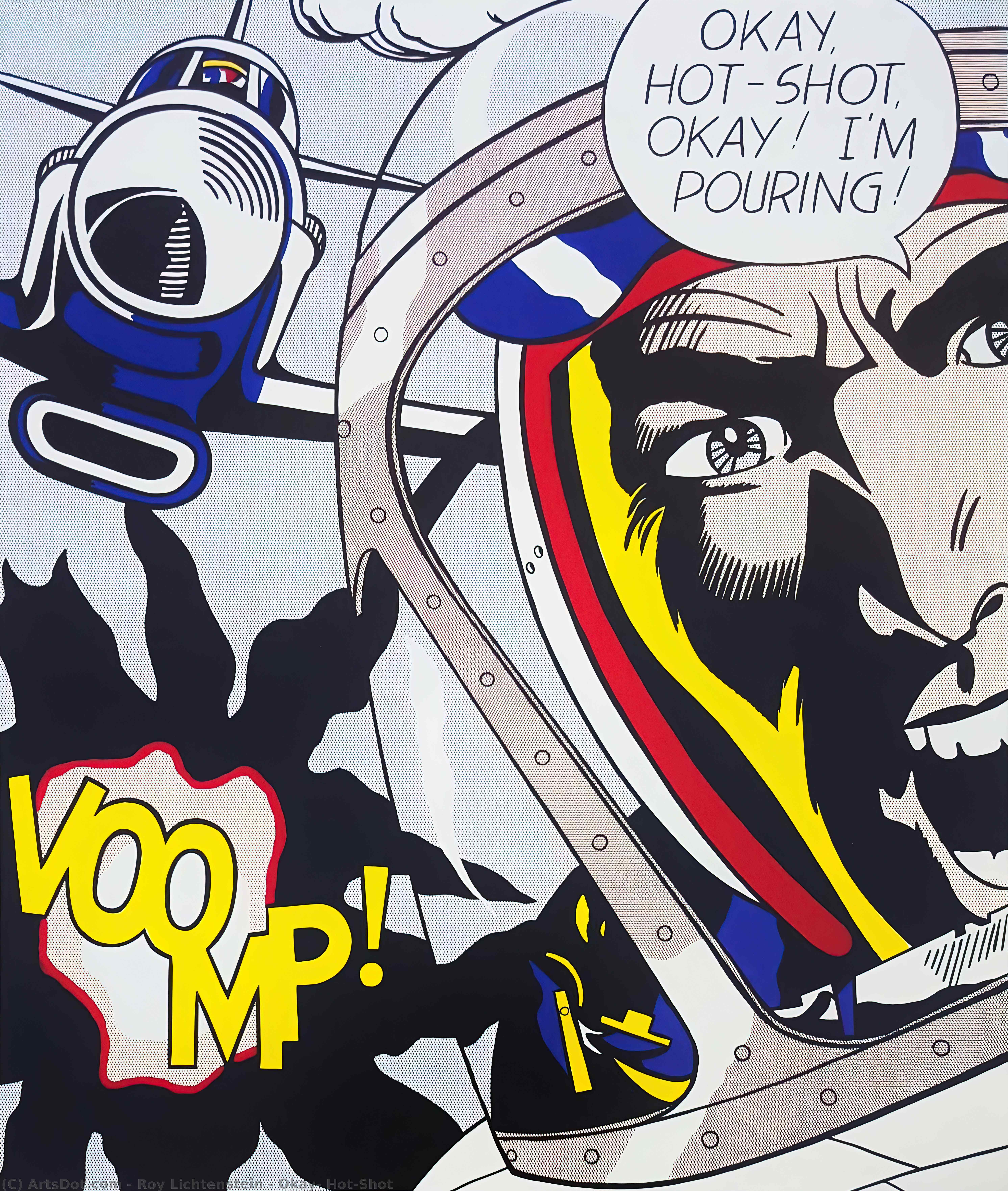 Okay, Hot-shot — Roy Lichtenstein