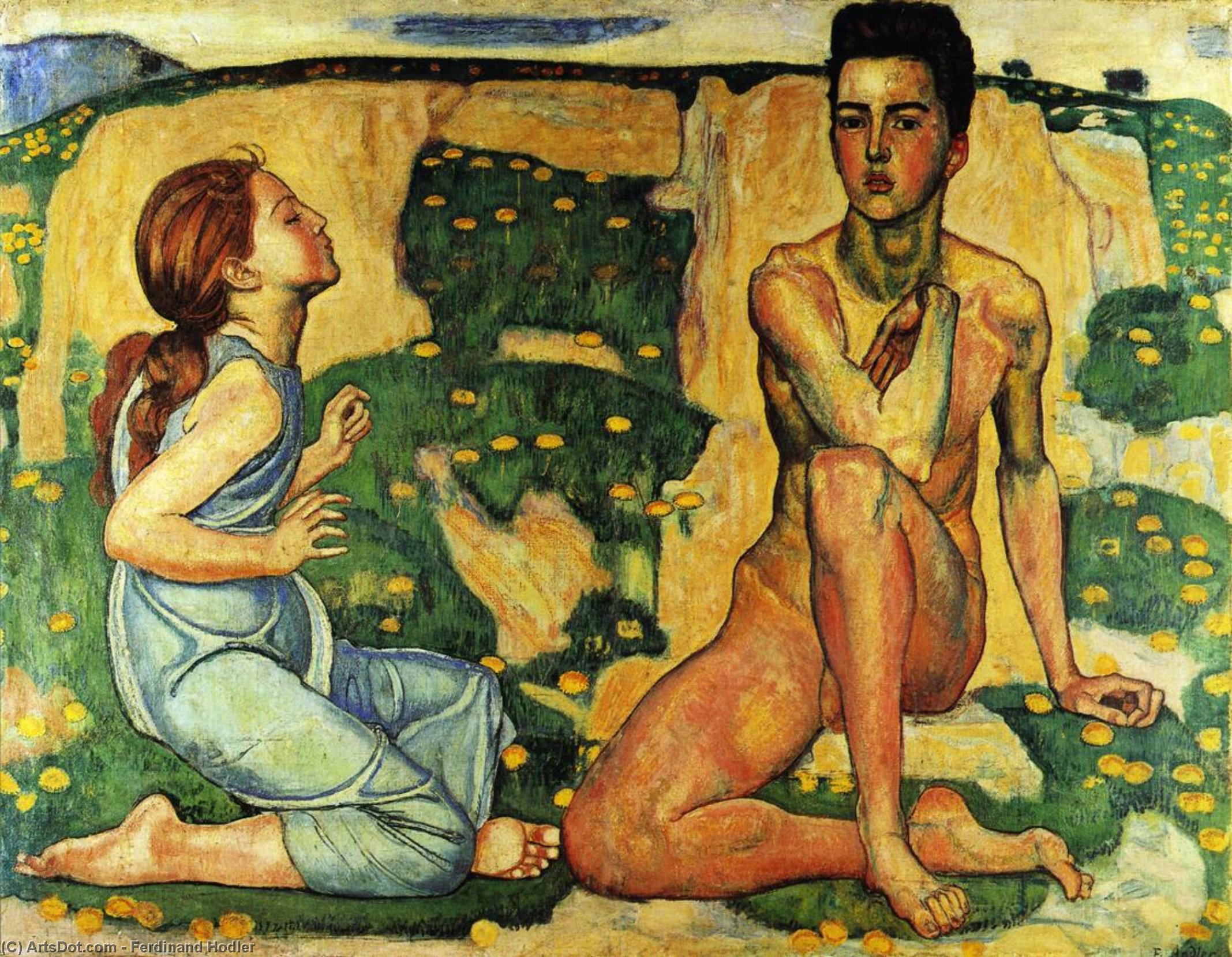Spring — Фердинанд Ходлер
