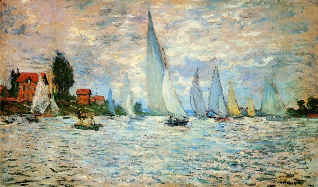 Regatta Ad Argenteuil — Claude Monet