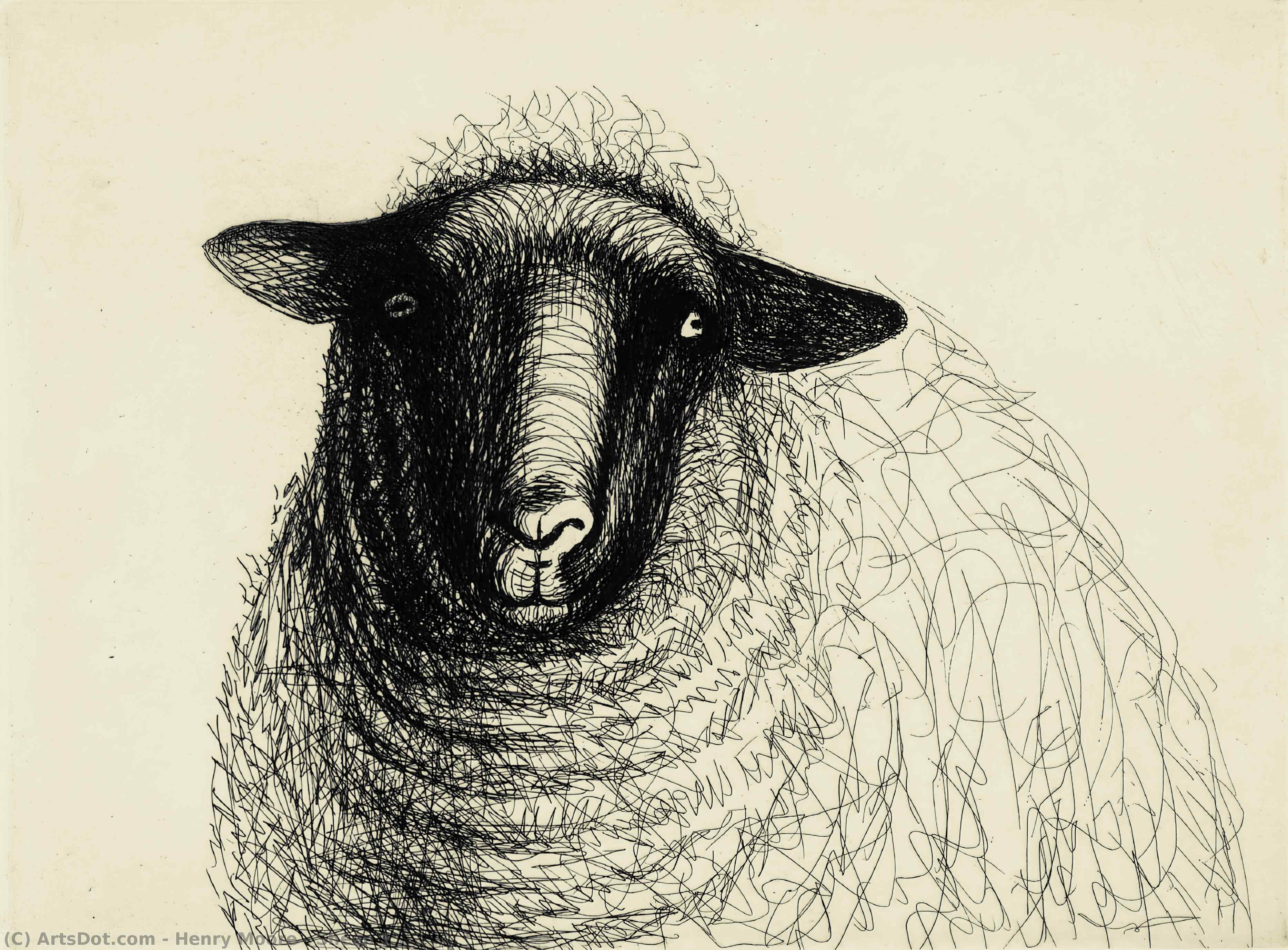 Henry Moore - Sheep 1