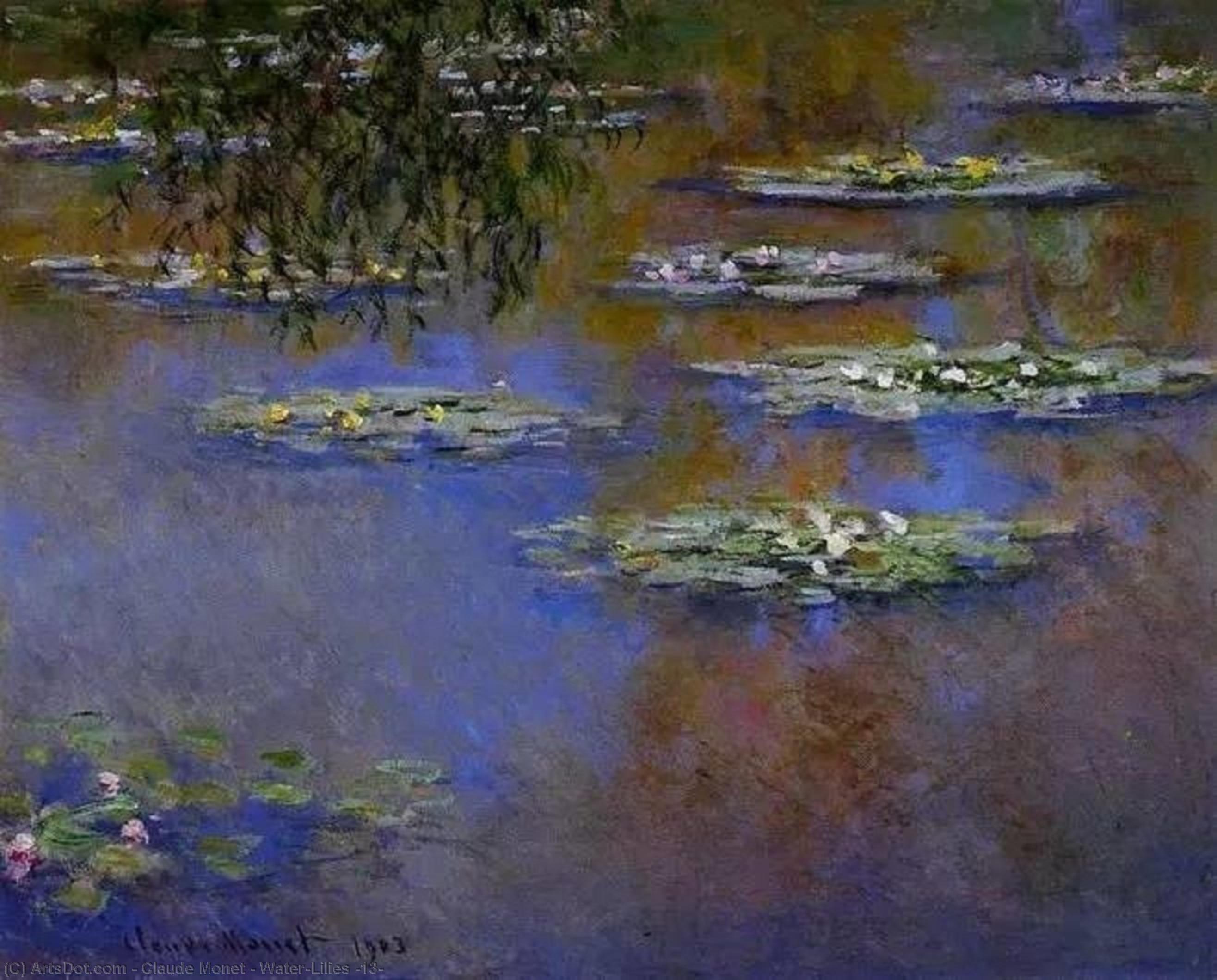 Claude Monet - Vodní lýlky (13)