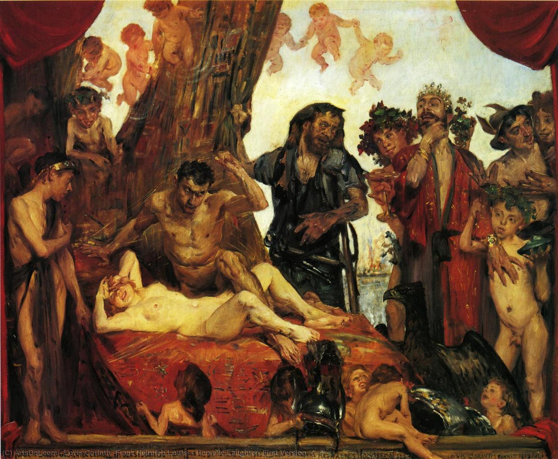 Homeric Laughter, First Version — Lovis Corinth