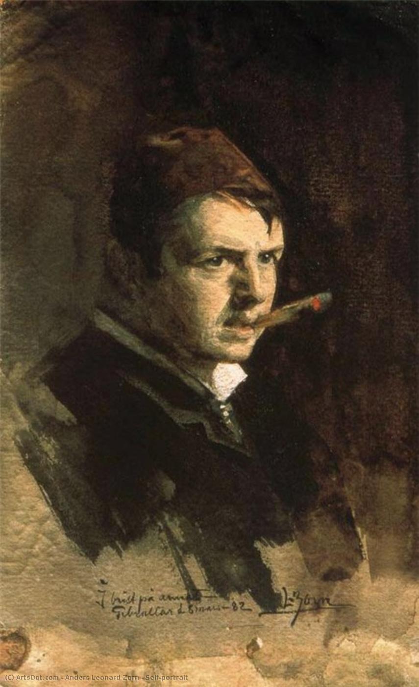Anders Zorn - Self-portrait