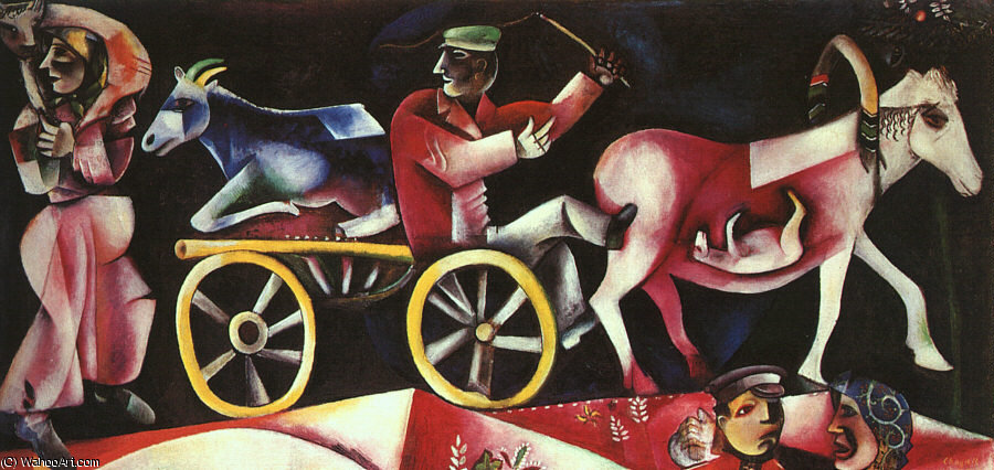 Der Viehhändler — Marc Chagall