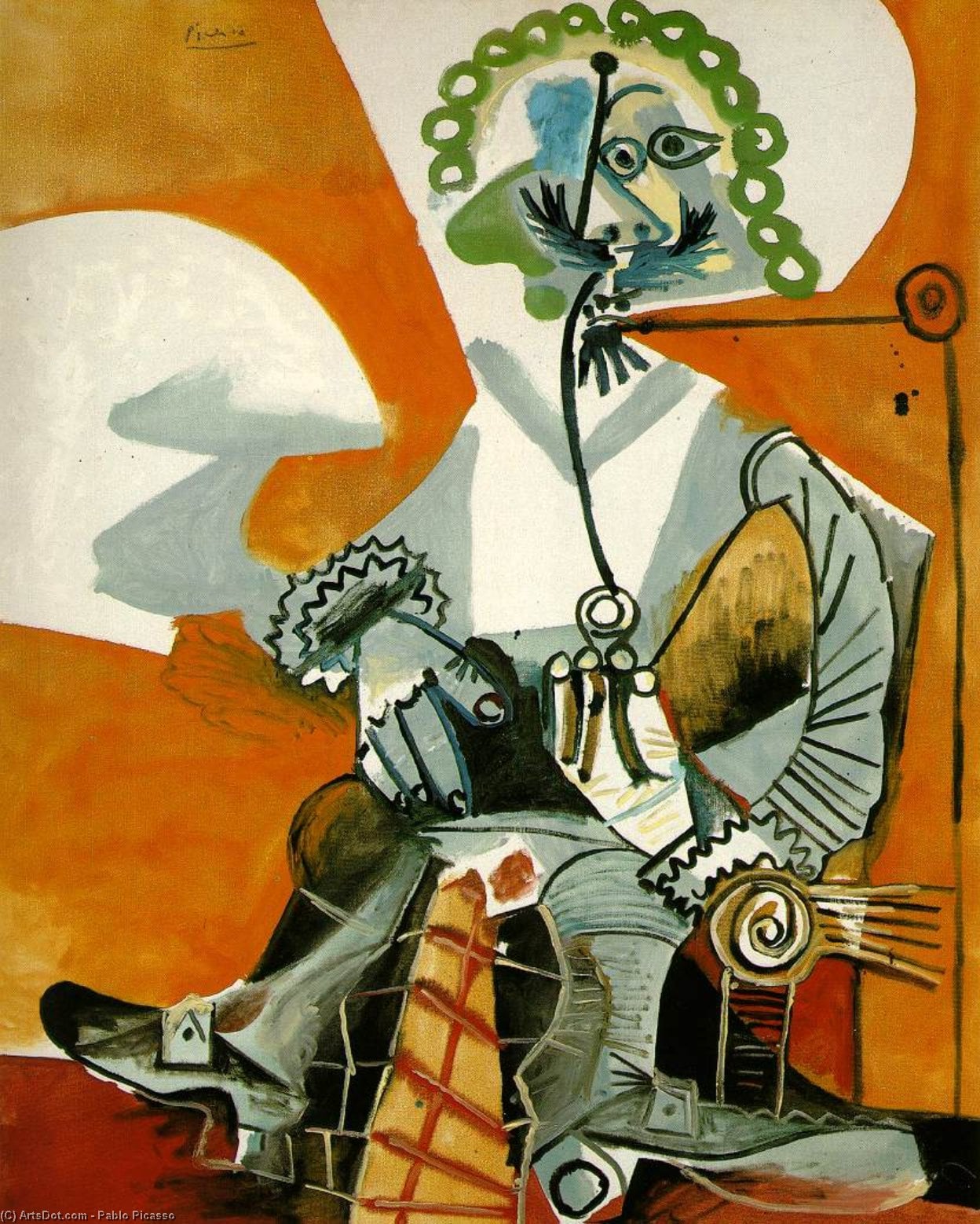 Der Mann Mit Der Pfeife — Pablo Picasso