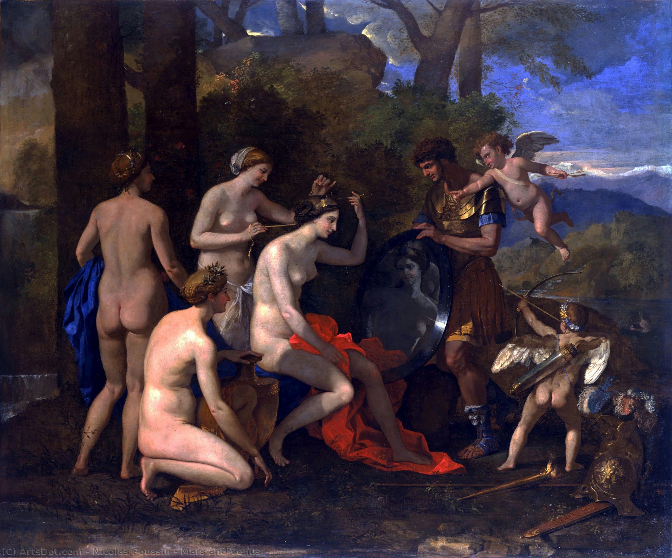 Marte E Venere — Nicolas Poussin