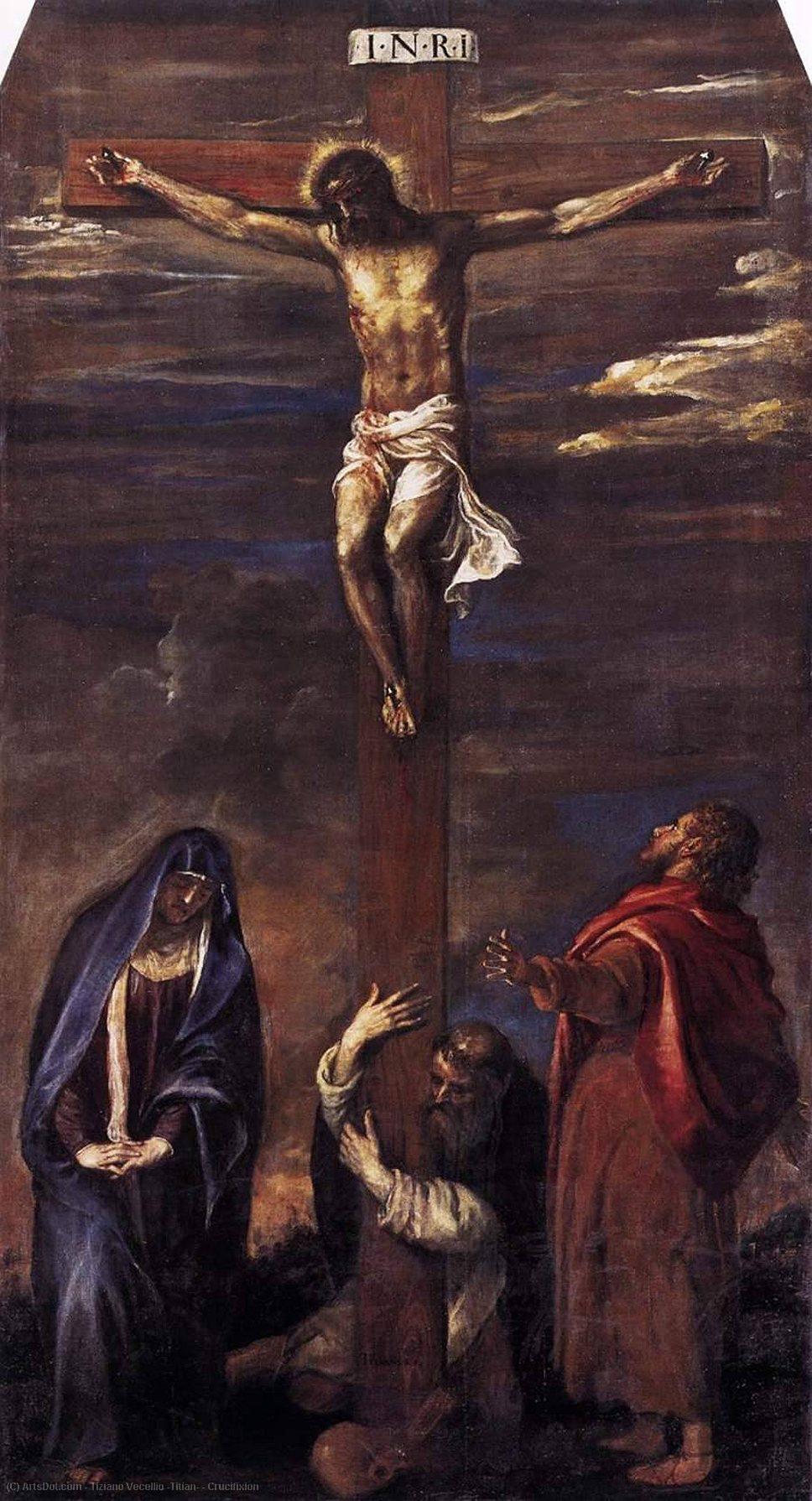 Crucifixión — Tiziano