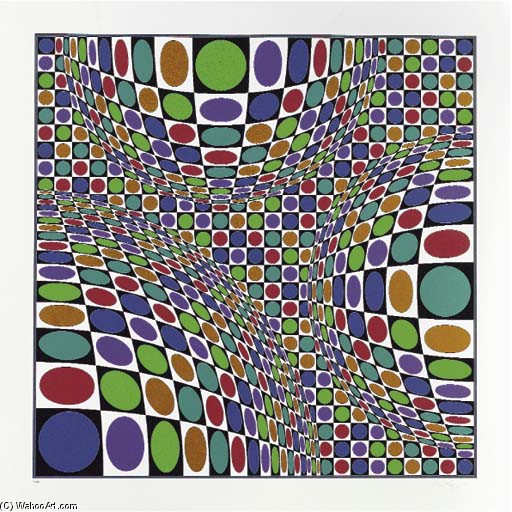 Abstract Composition 4 — Victor Vasarely