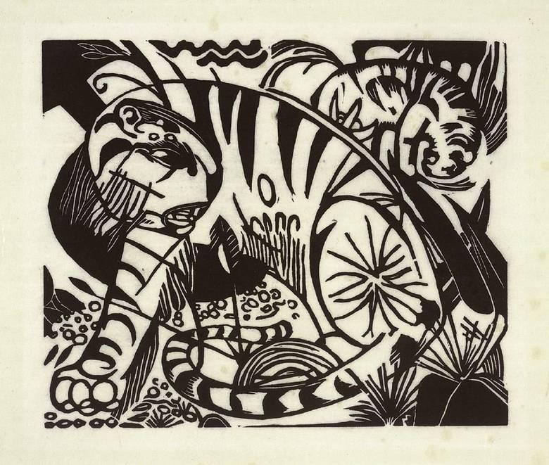 Franz Marc - Tiger