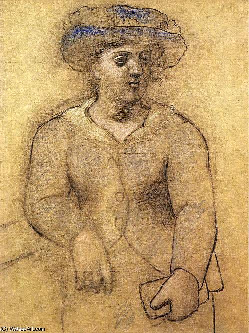 Pablo Picasso - Frau mit Hut