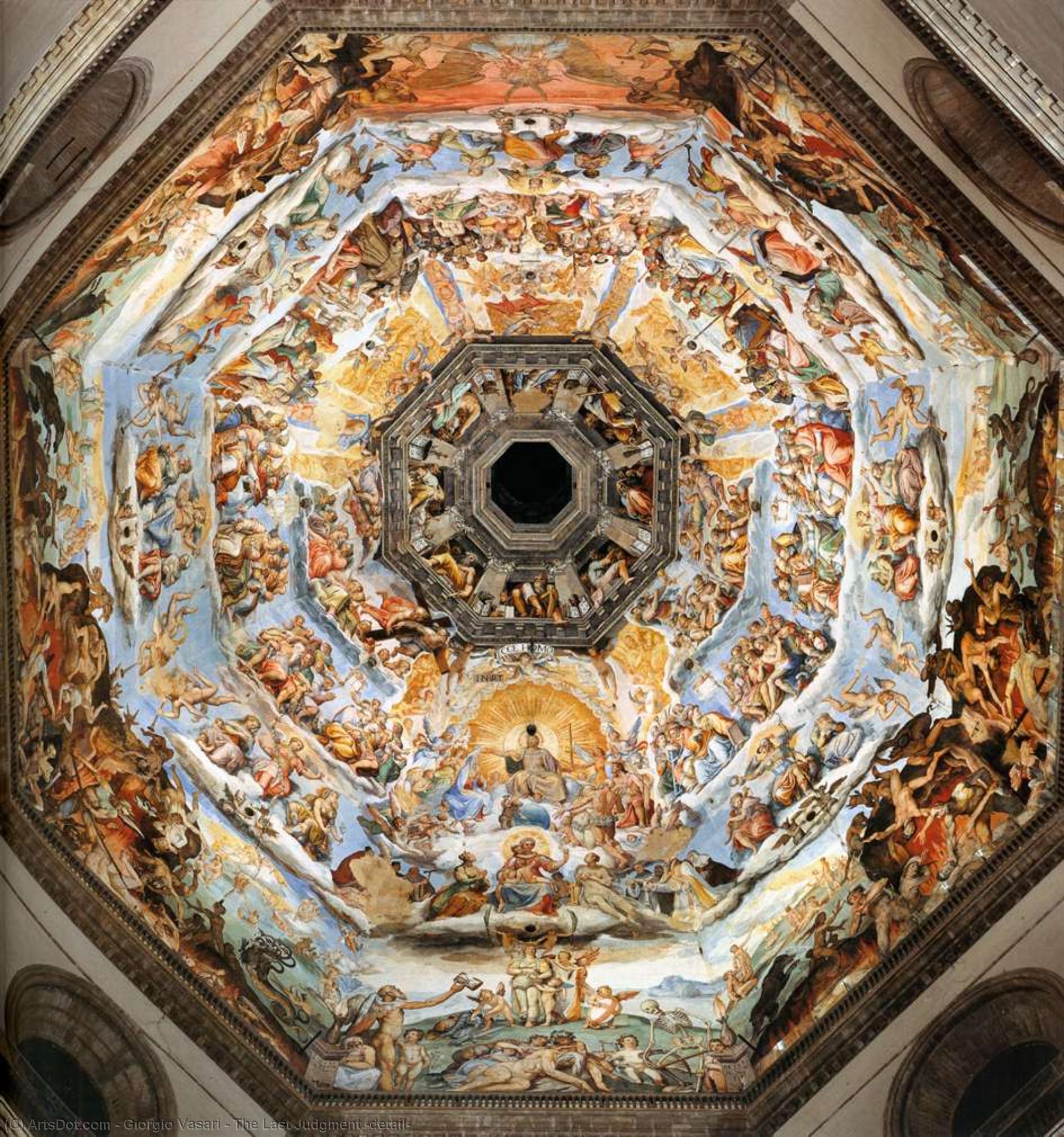 Giorgio Vasari - El Juicio Final (detalle)