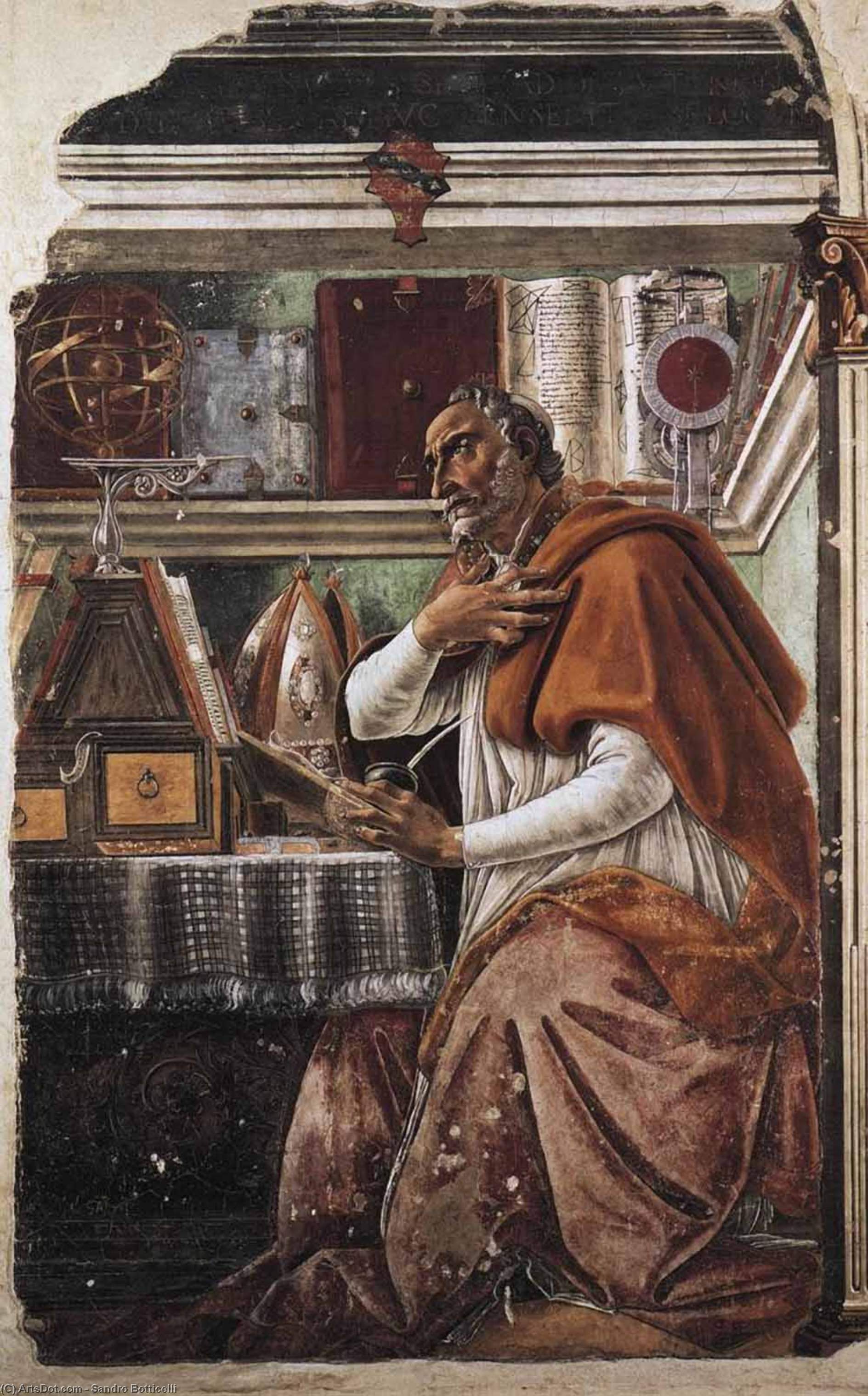 St Augustine — სანდრო ბოტეჩელი