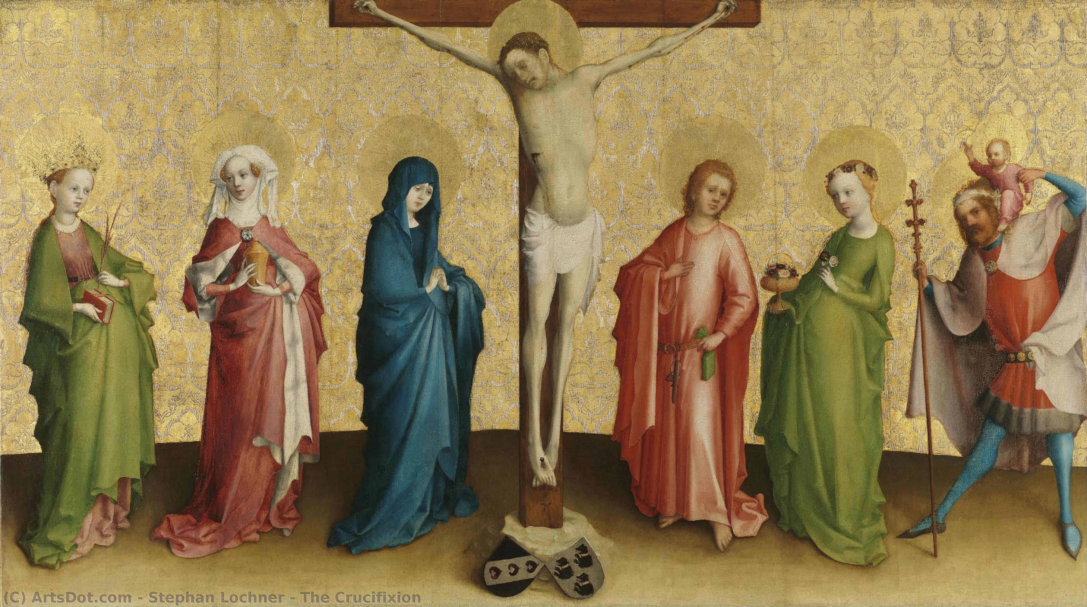 stephan lochner - The Crucifixion