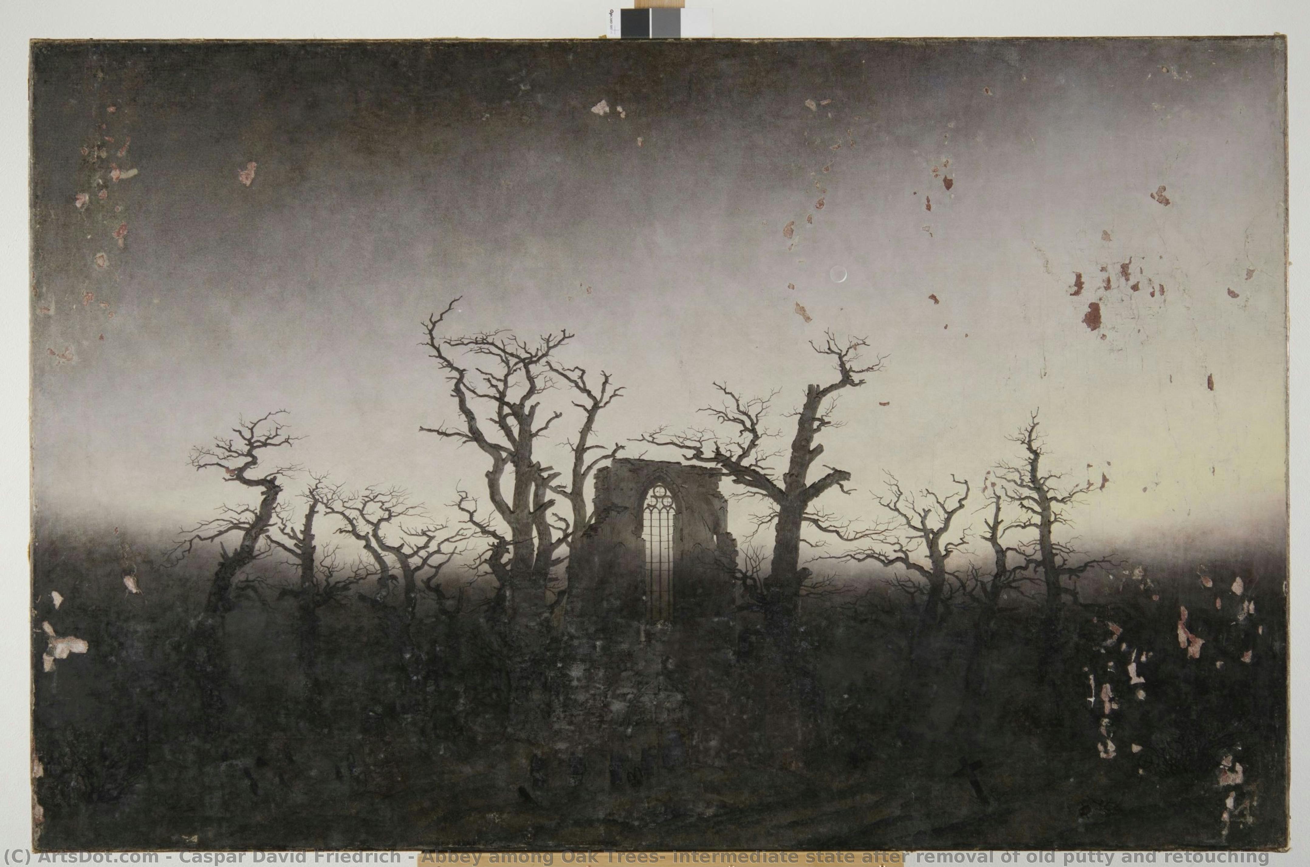 Abtei Unter Eichen — Caspar David Friedrich