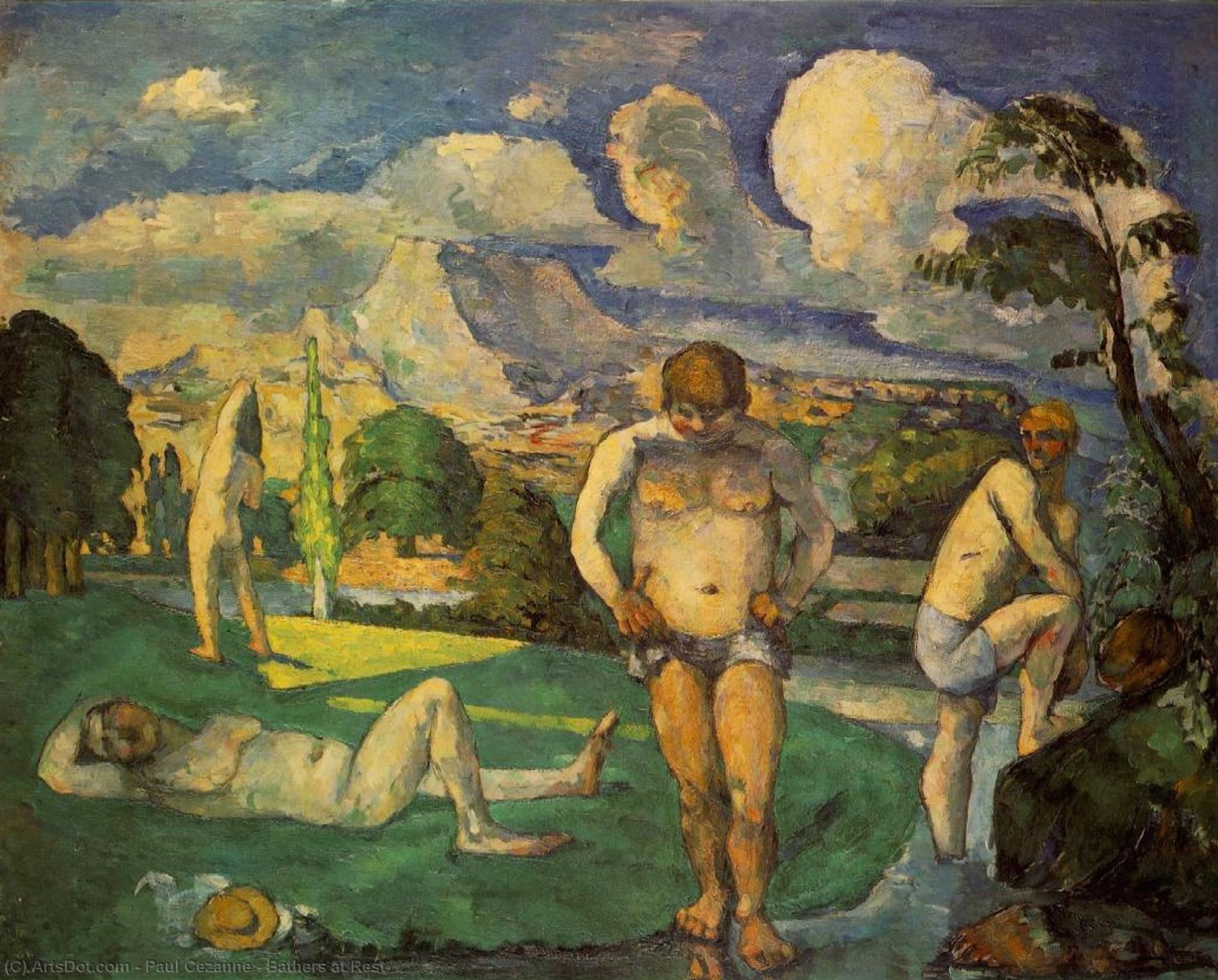 Bathers At Rest — Paul Cézanne