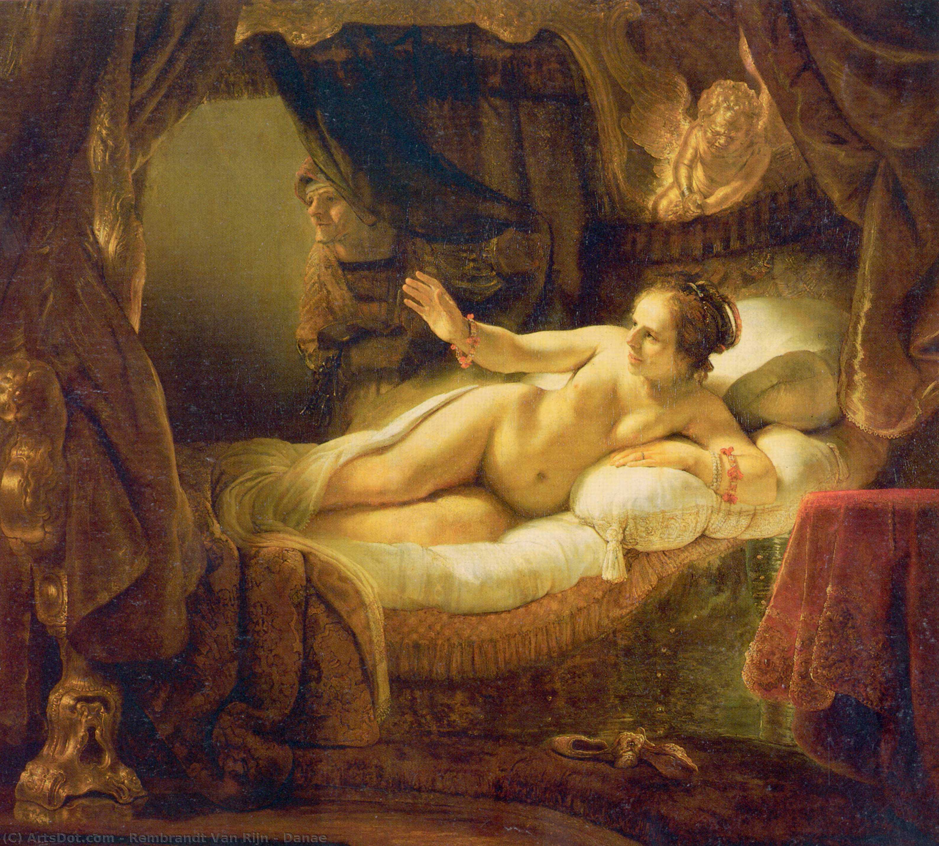 Rembrandt - Danae