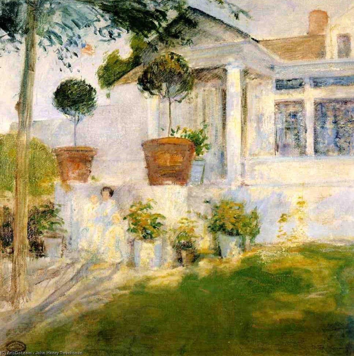 John Henry Twachtman - Portiko