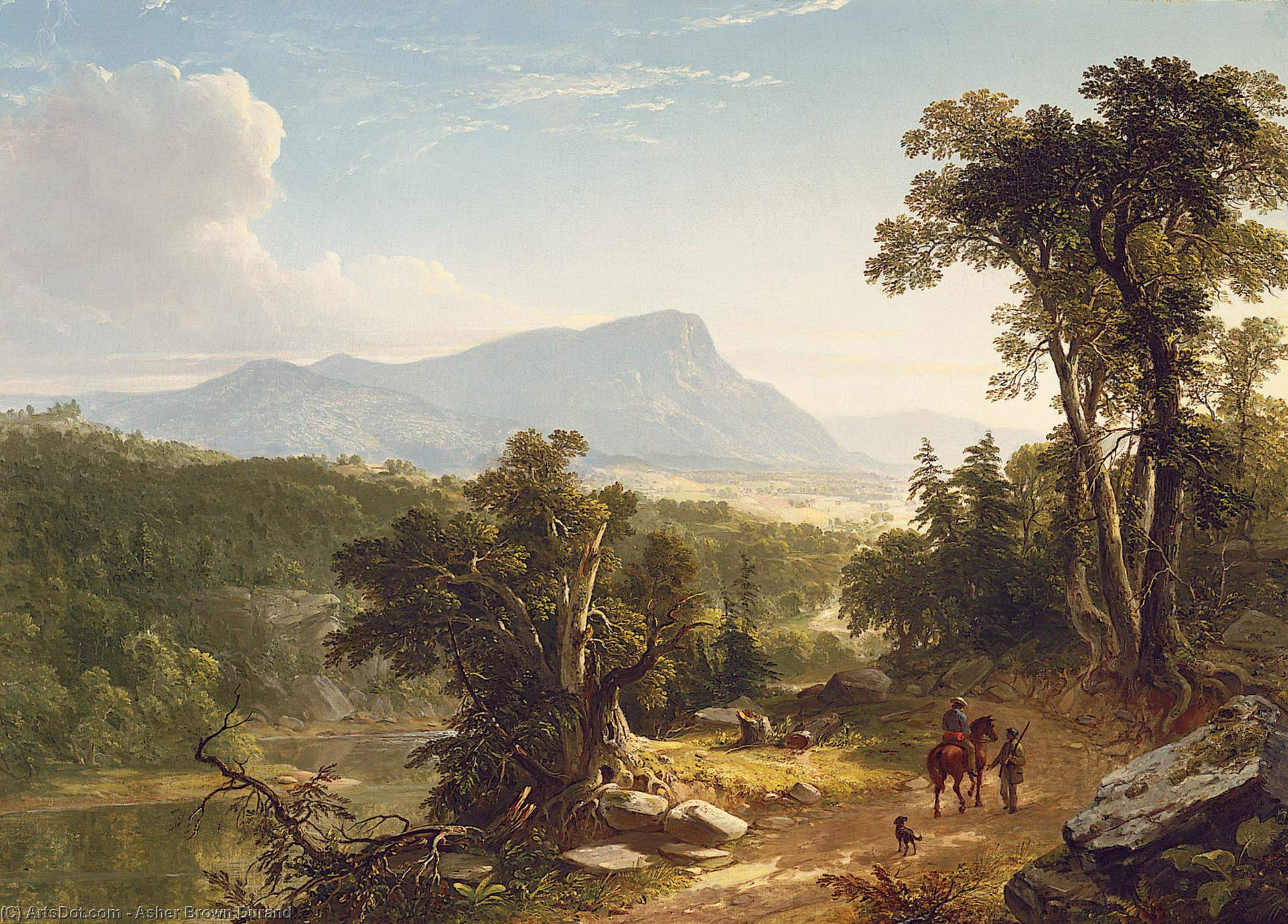 River Scene — Asher Brown Durand