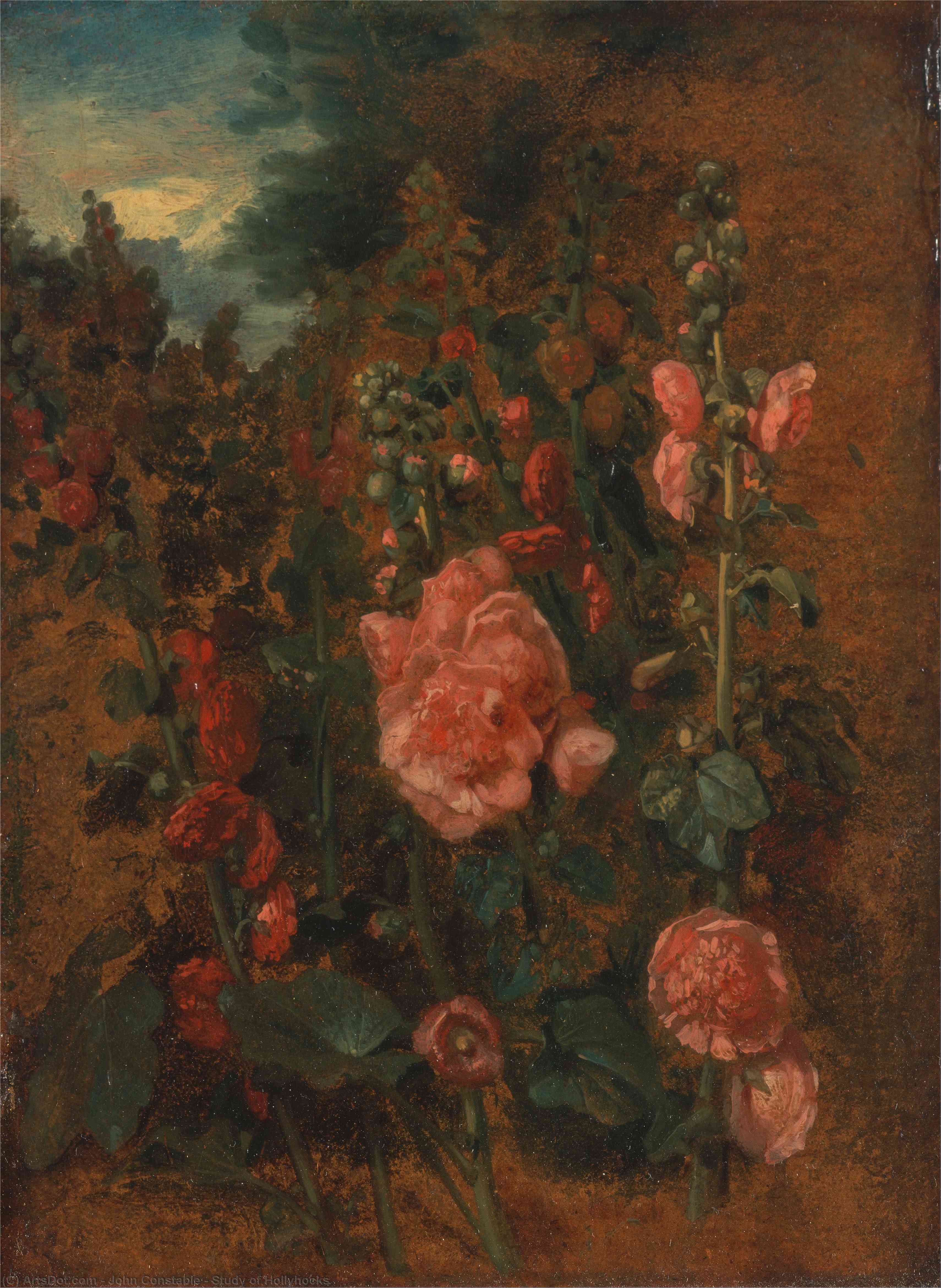 John Constable - Studie der Holunder