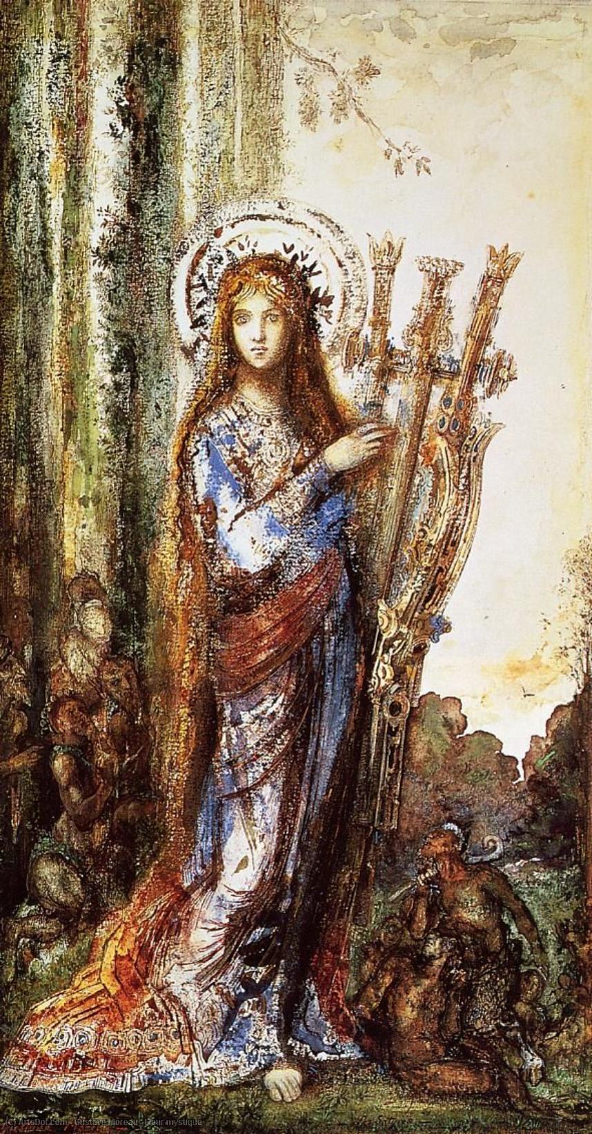 Fioritura Mistica — Gustave Moreau
