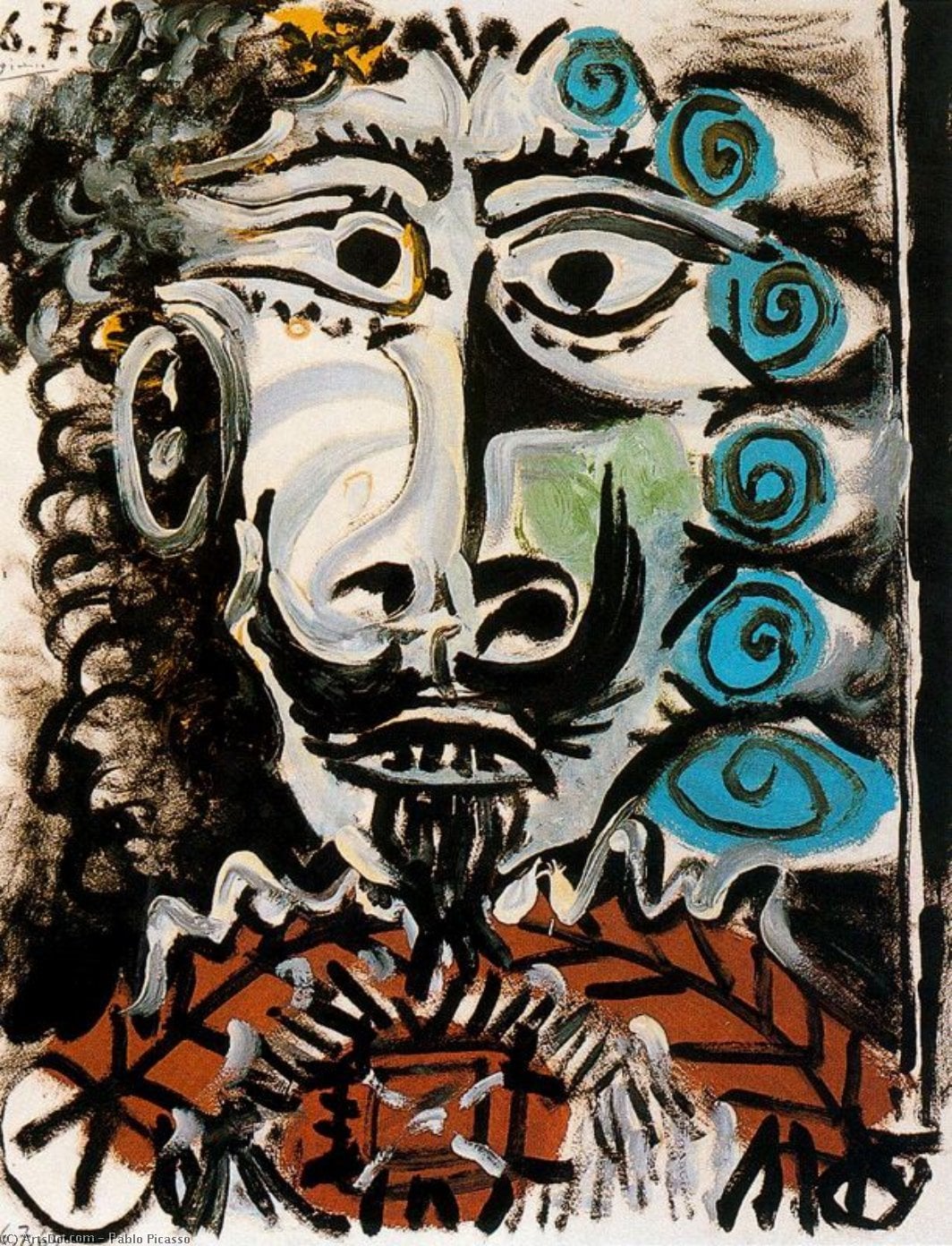 Testa Di Uomo — Pablo Picasso