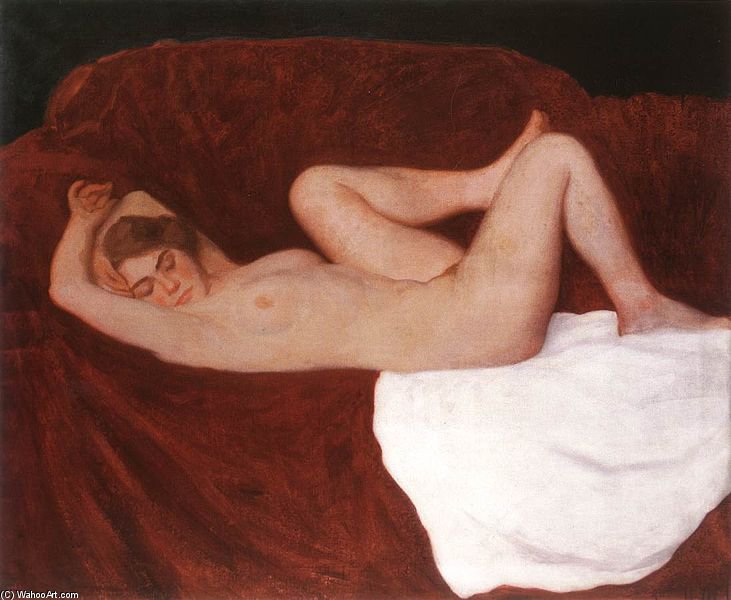 Sleeping Woman — Károly Ferenczy