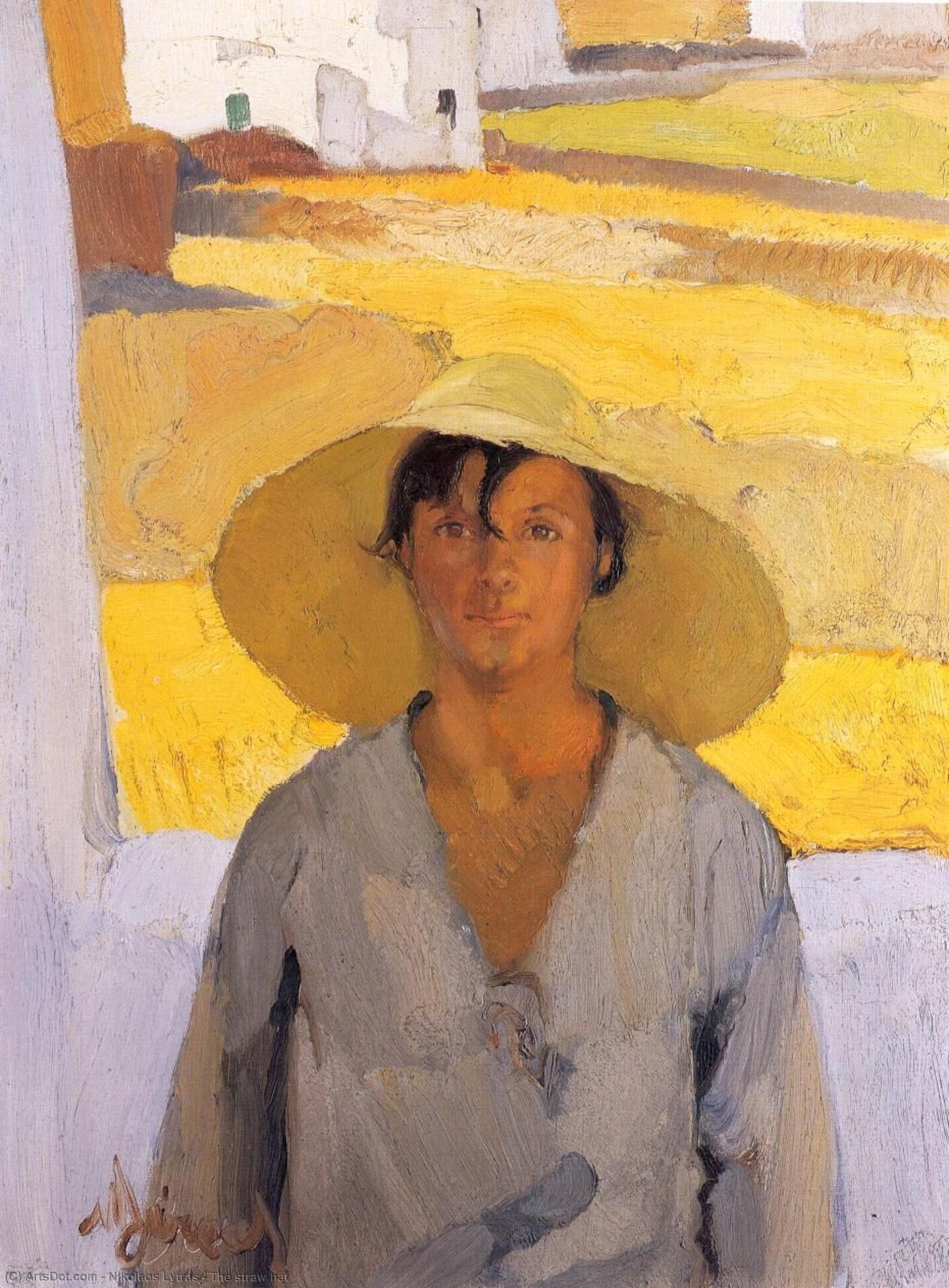 Nikolaos Lytras - The straw hat