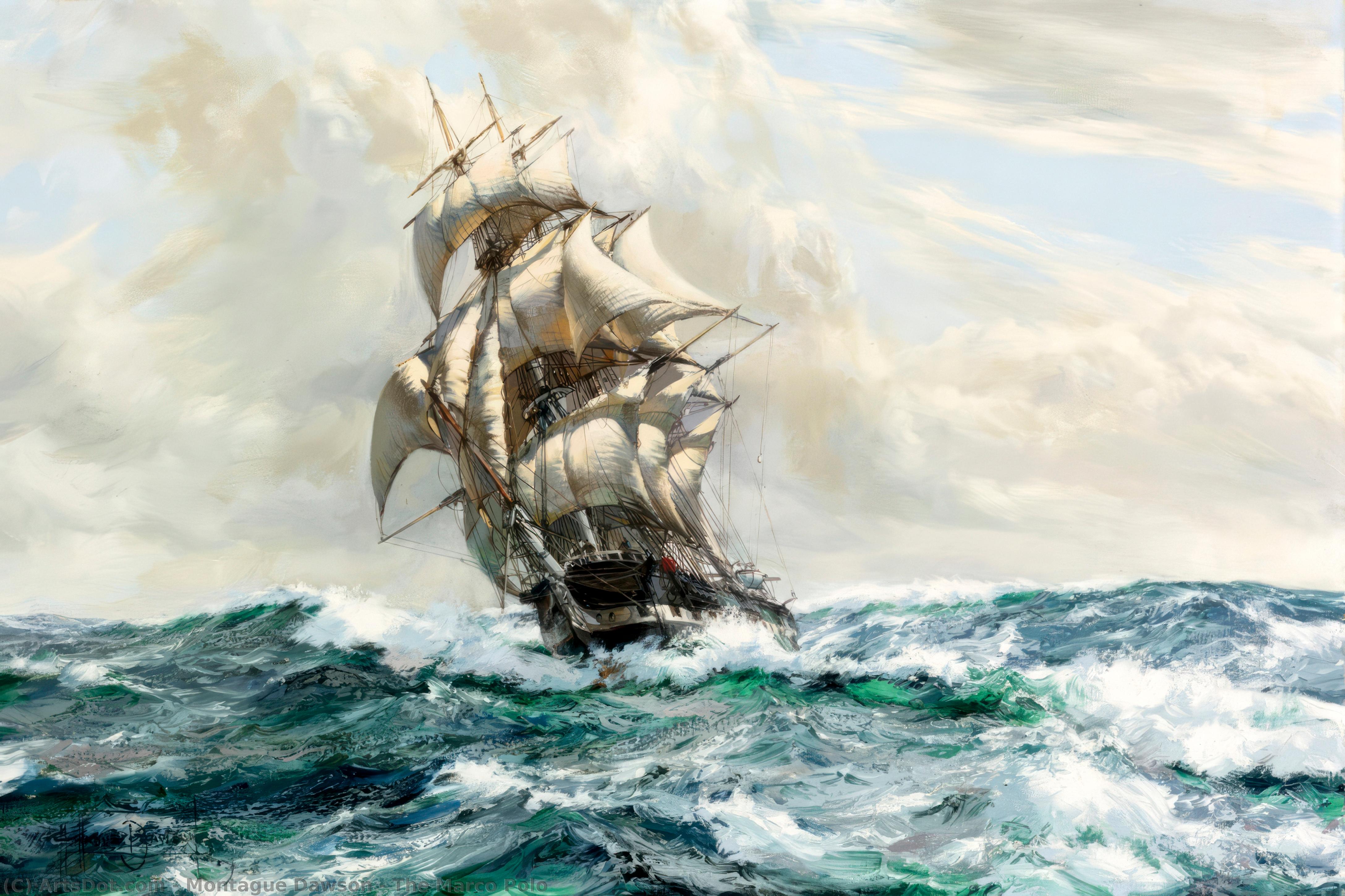 Montague Dawson - The Marco Polo