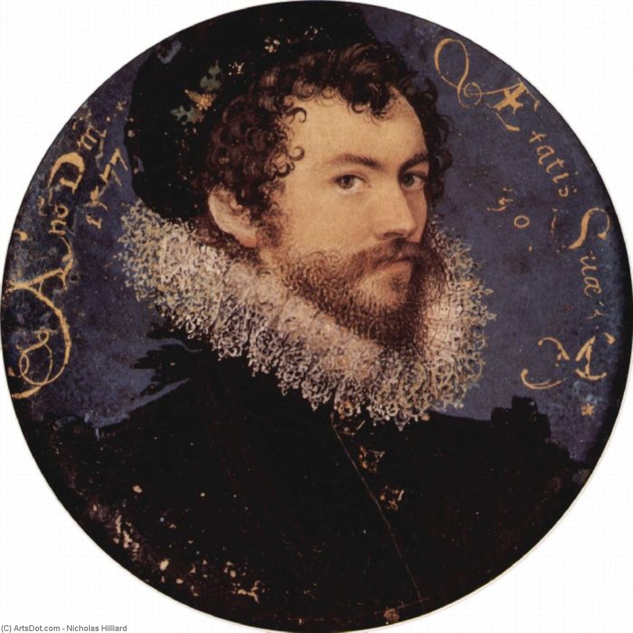 Nicholas Hilliard - Self-portrait