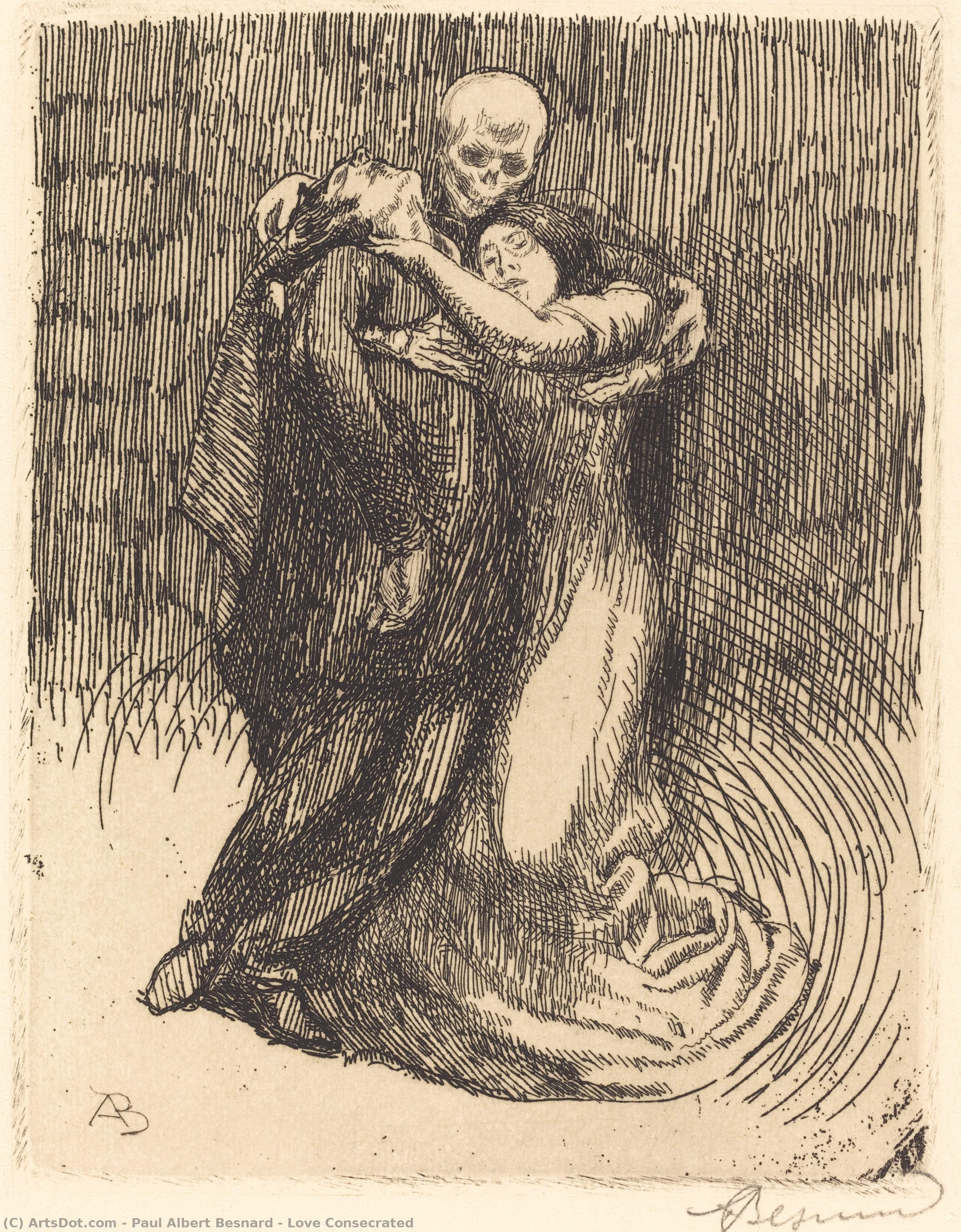 Paul Albert Besnard - Love Consecrated