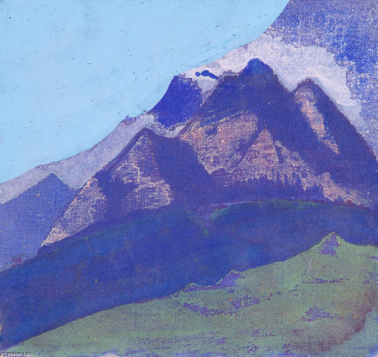 Mountain Study 2 — Nikolai Roerich