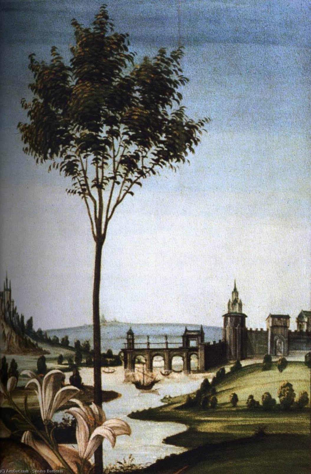 Cestello Annunciation (dettaglio) — Sandro Botticelli