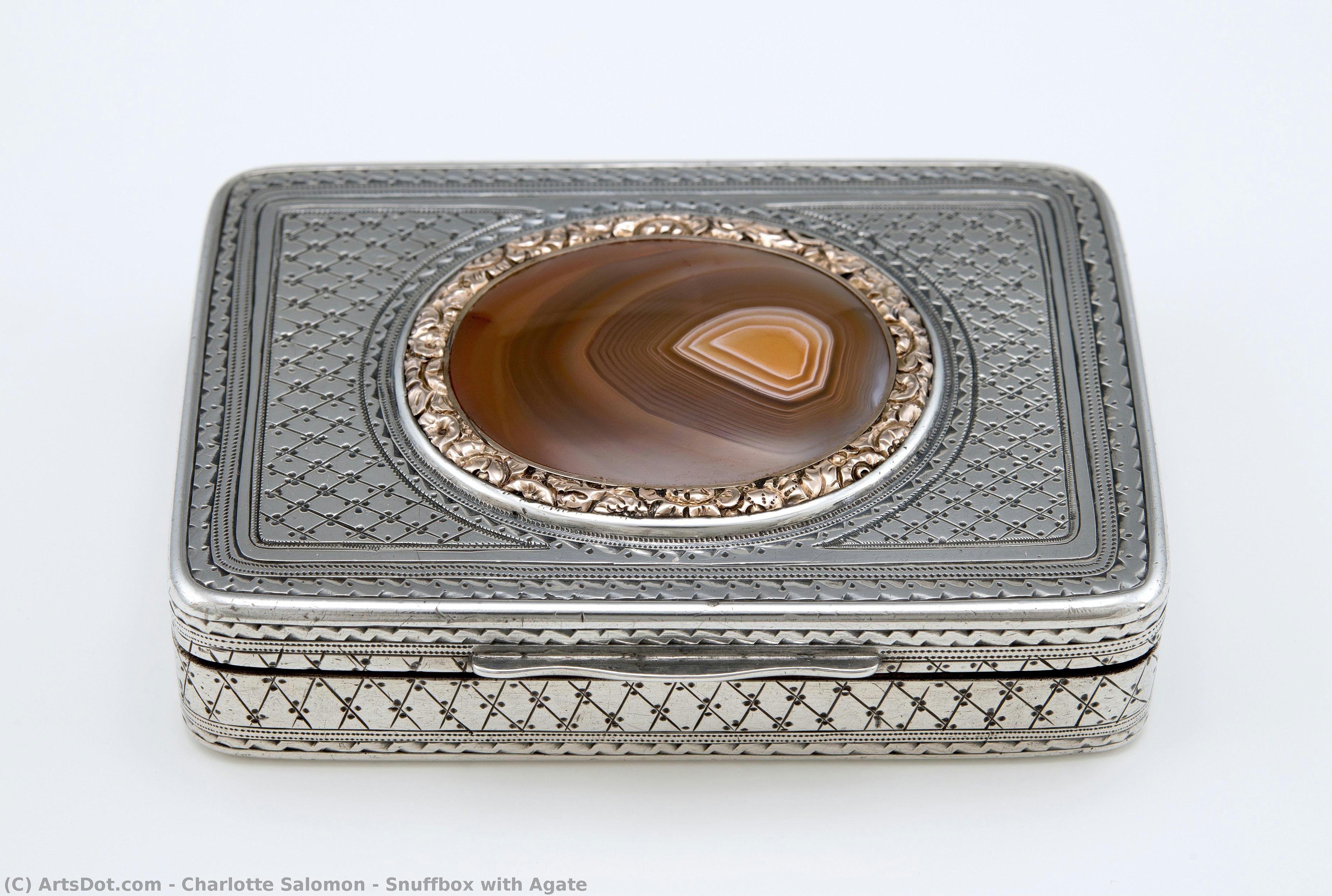 Snuffbox With Agate — Charlotte Salomon