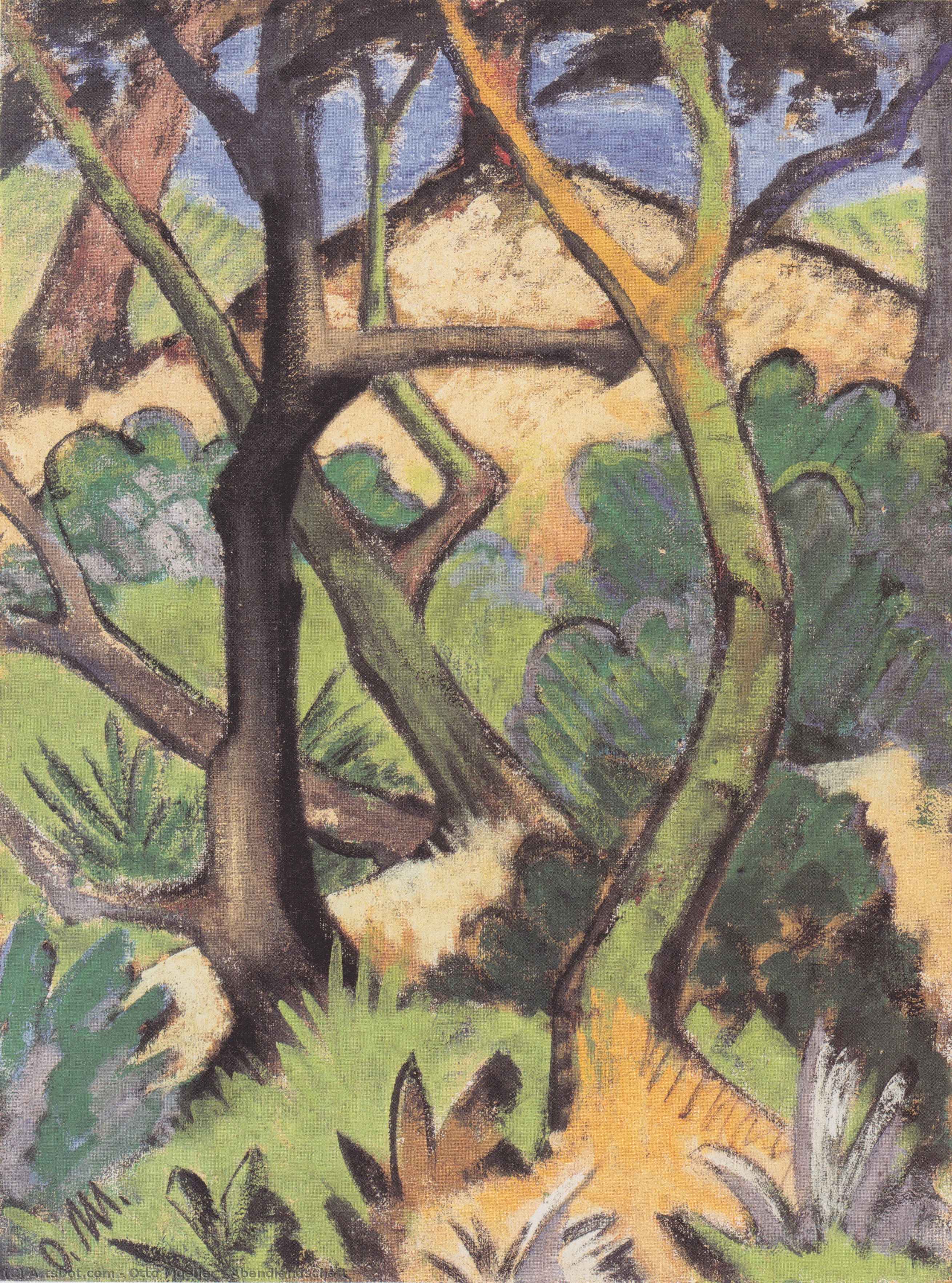 Abendlandschaft — Otto Mueller