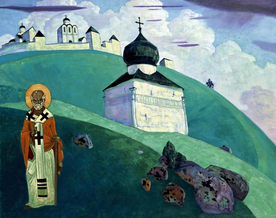 Saint Nicholas — Nikolai Roerich