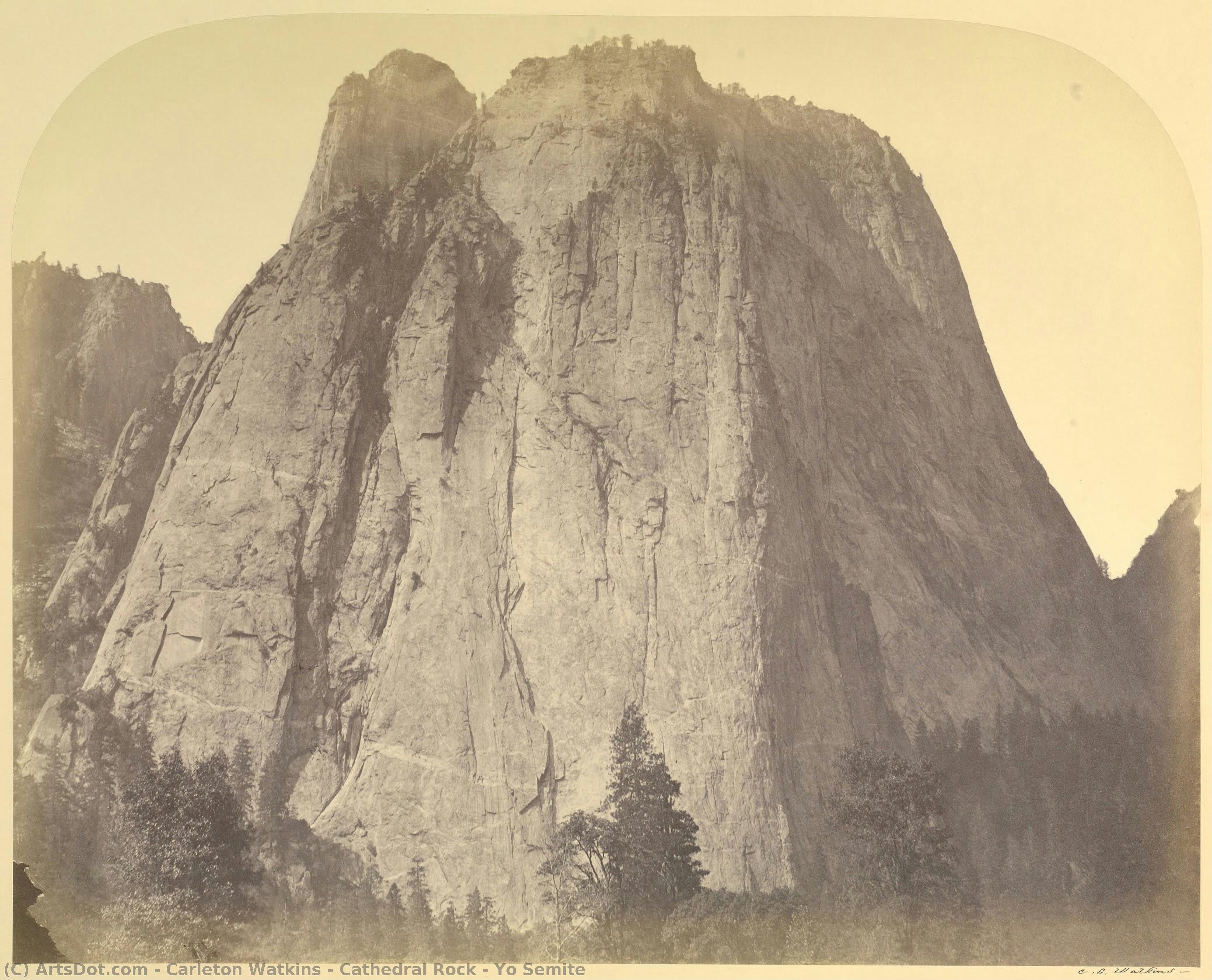 Karlтон Vatkins - Cathedral Rock - Yo Semite