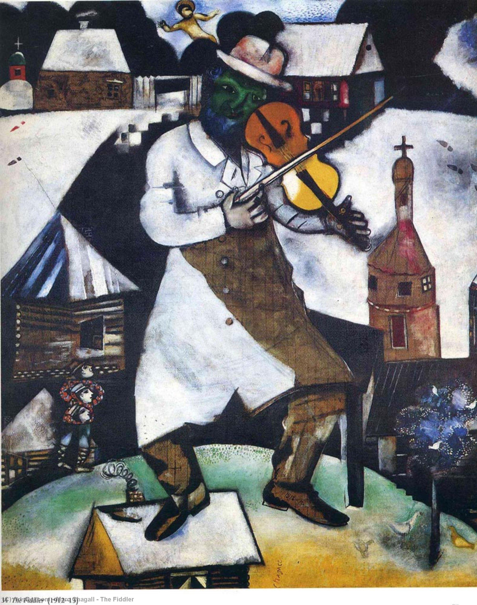 The Fiddler — Marc Chagall