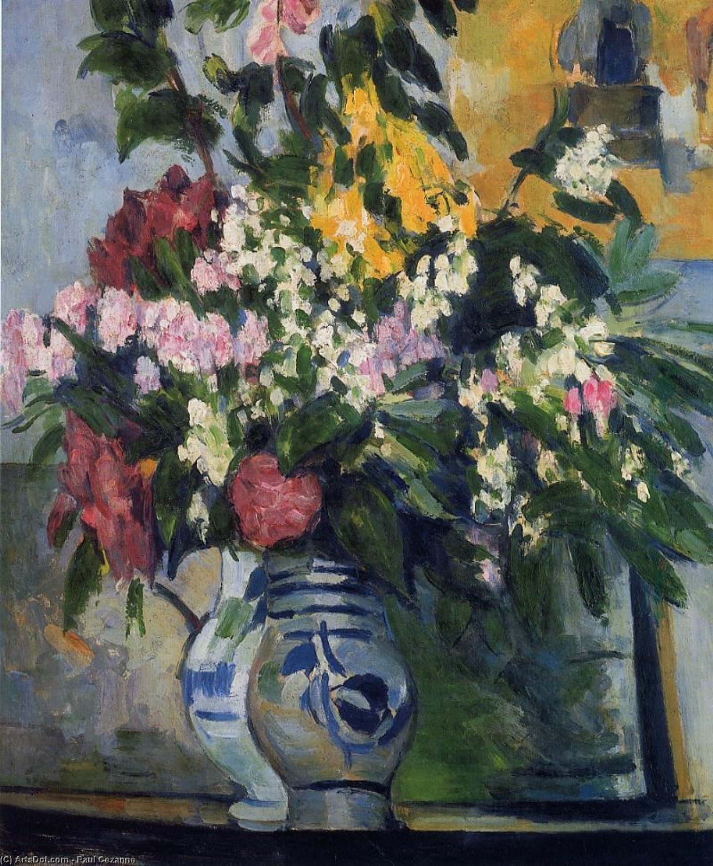 Paul Cézanne - Dos Vases de Flores