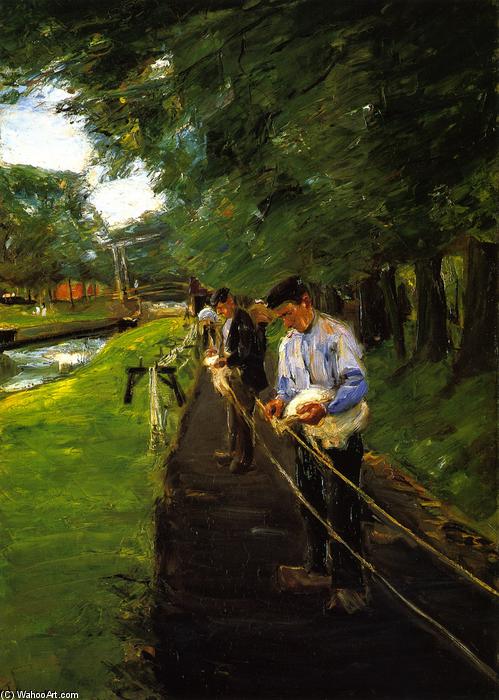 Ropewalk W Edam — Max Liebermann