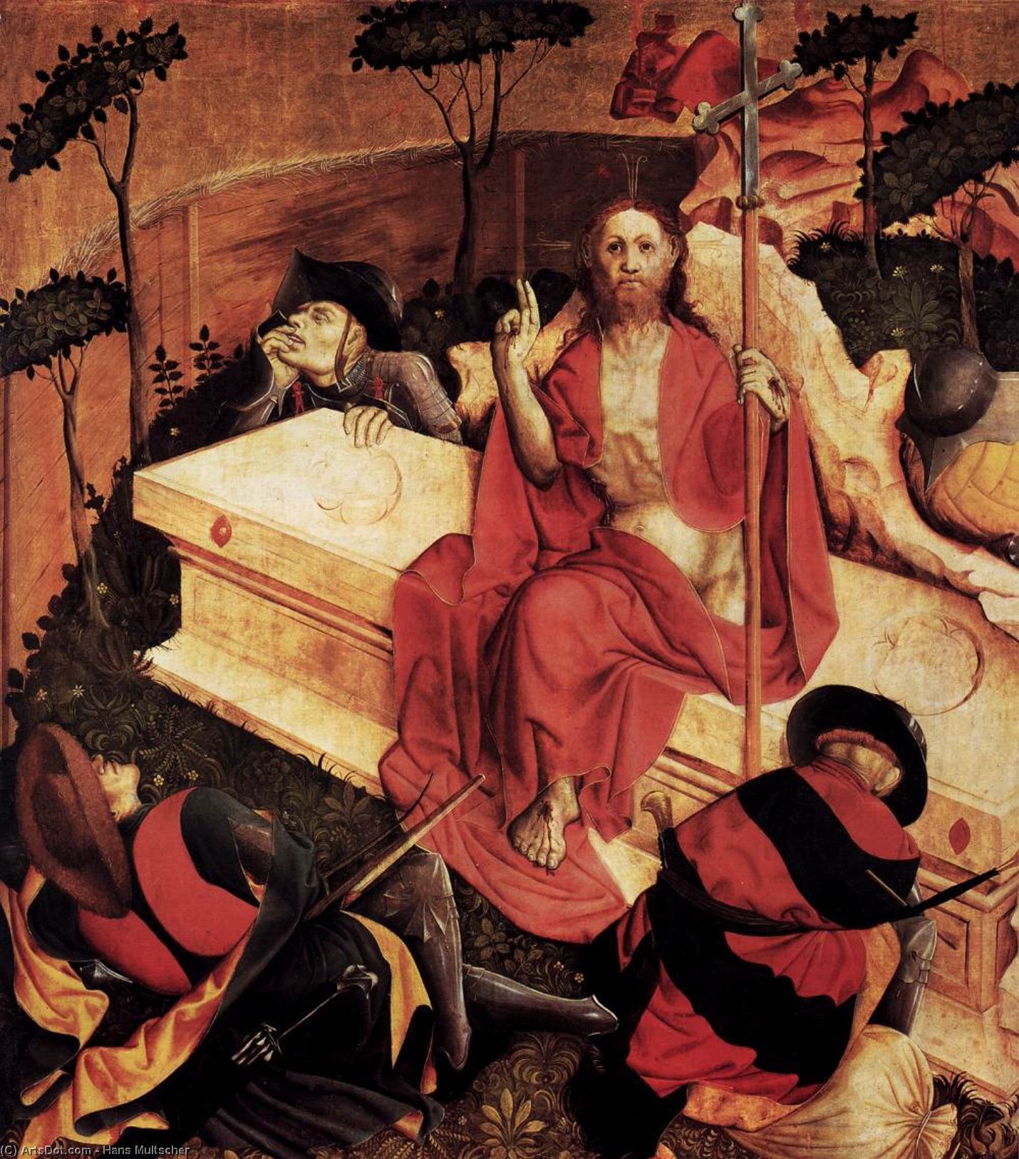 Auferstehung — Hans Multscher