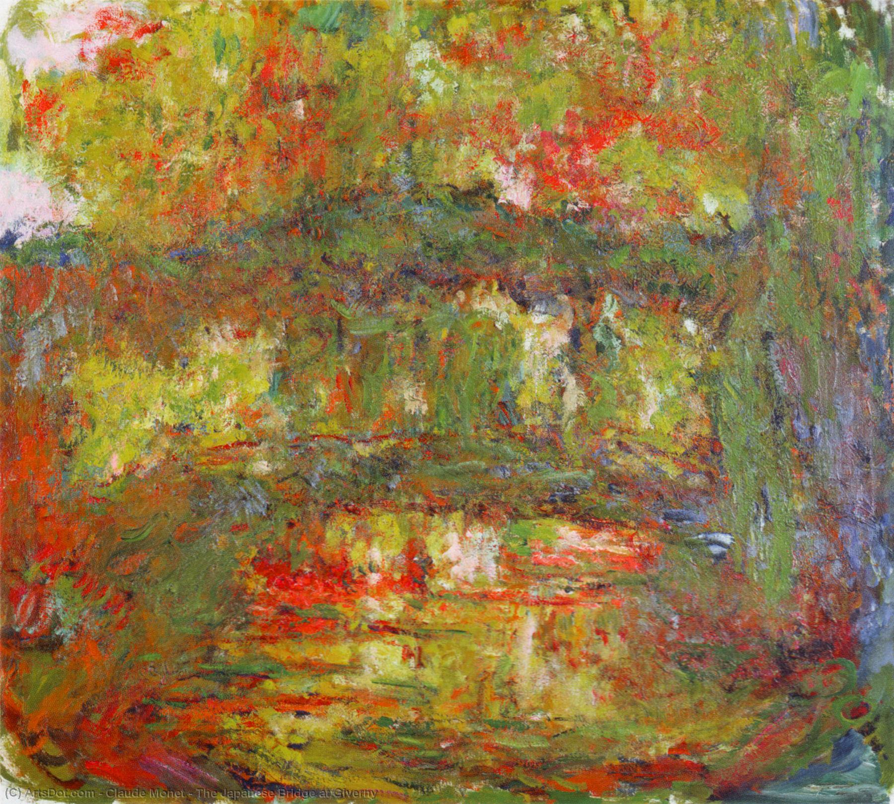 Claude Monet - Il Ponte Giapponese a Giverny