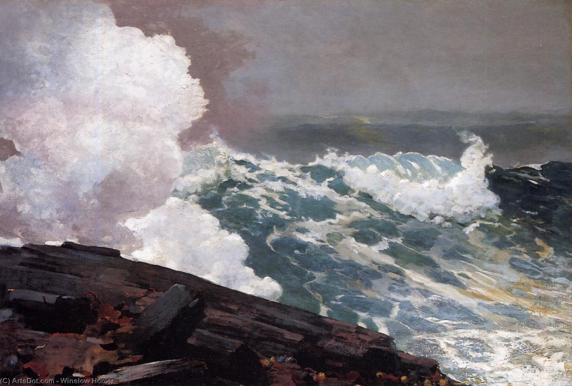 Northeaster — Winslow Homer