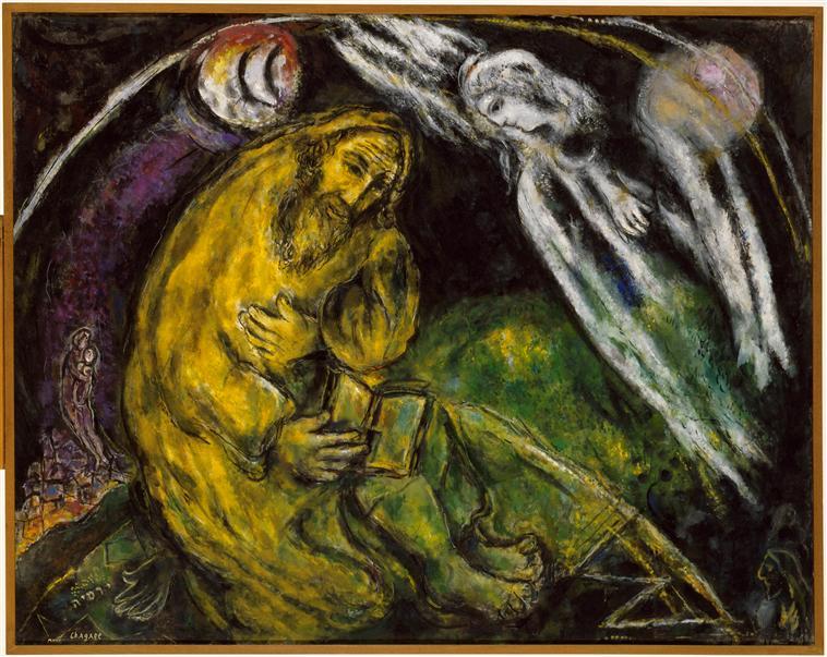 Prophet Jeremiah — Marc Chagall